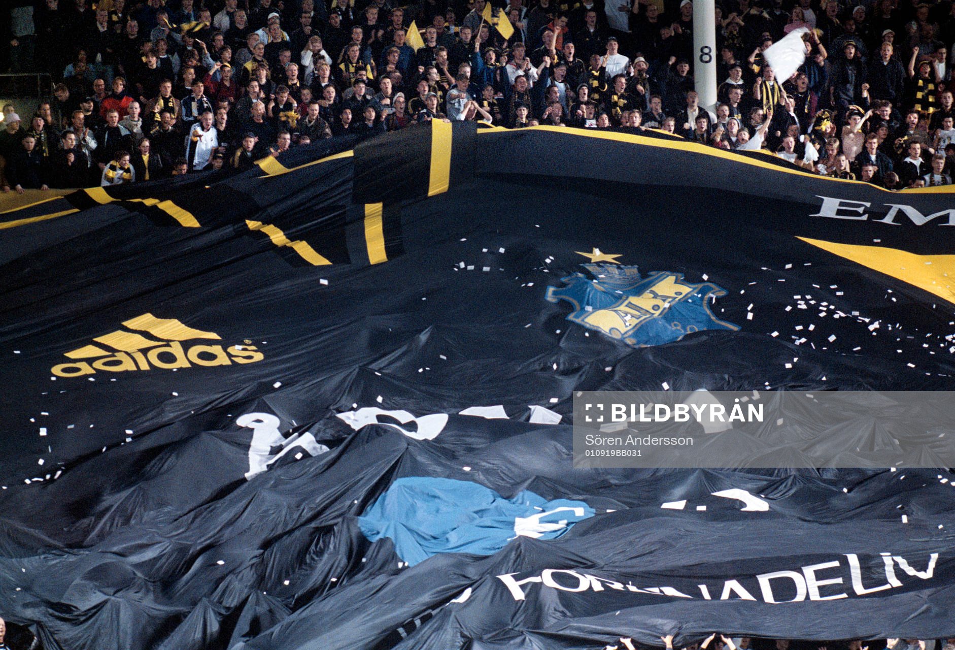 Fotboll, allsvenskan,  AIK, suporter