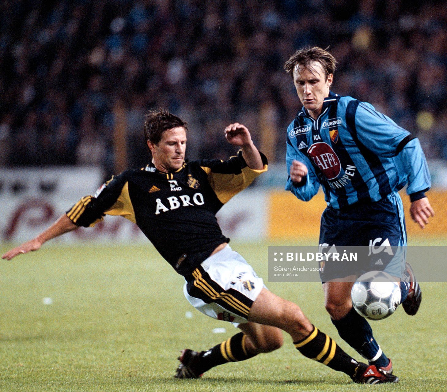Thomas Lagerlöf, AIK och Andreas Johansson, Djurgården