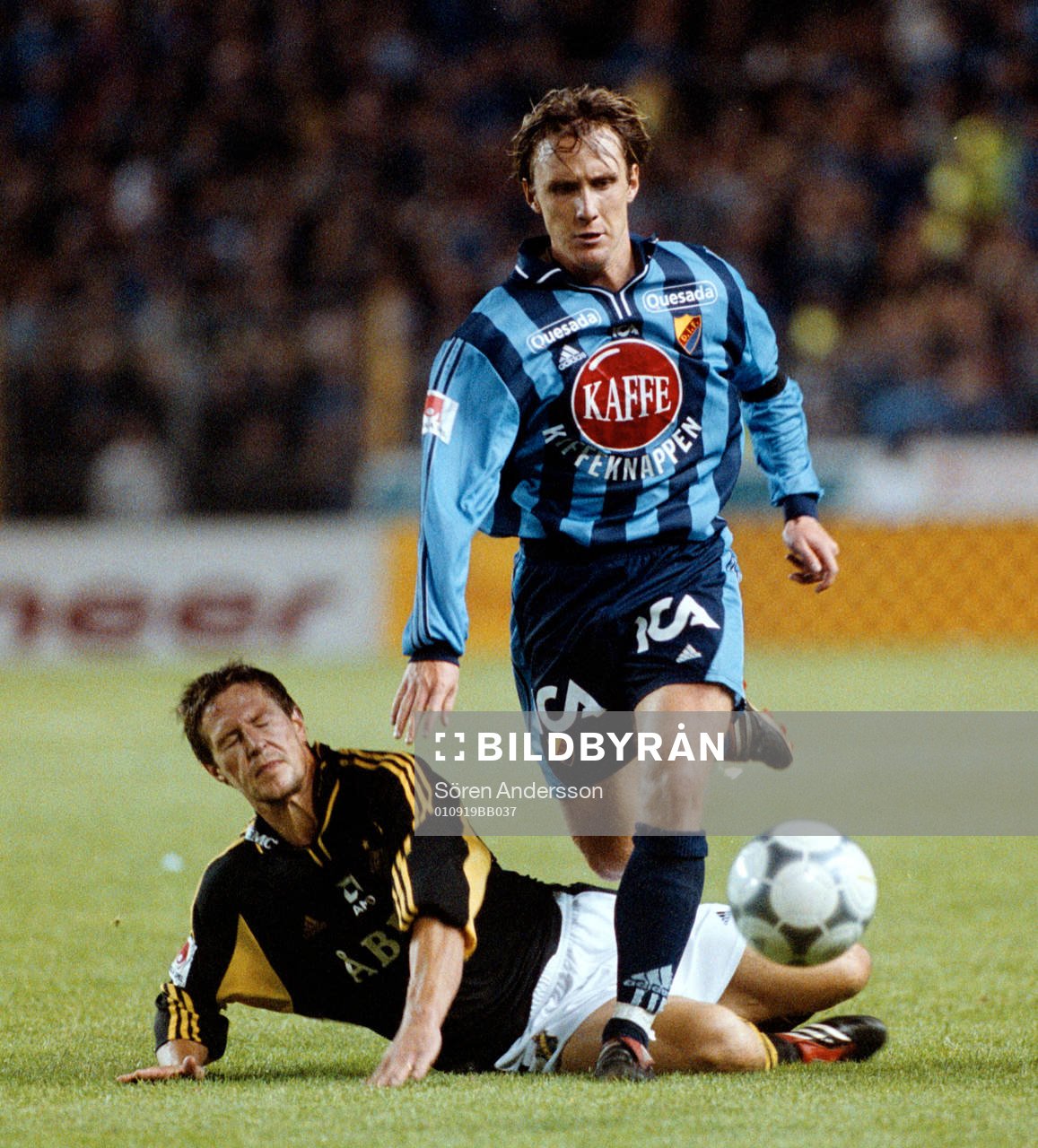 Thomas Lagerlöf, AIK och Andreas Johansson, Djurgården