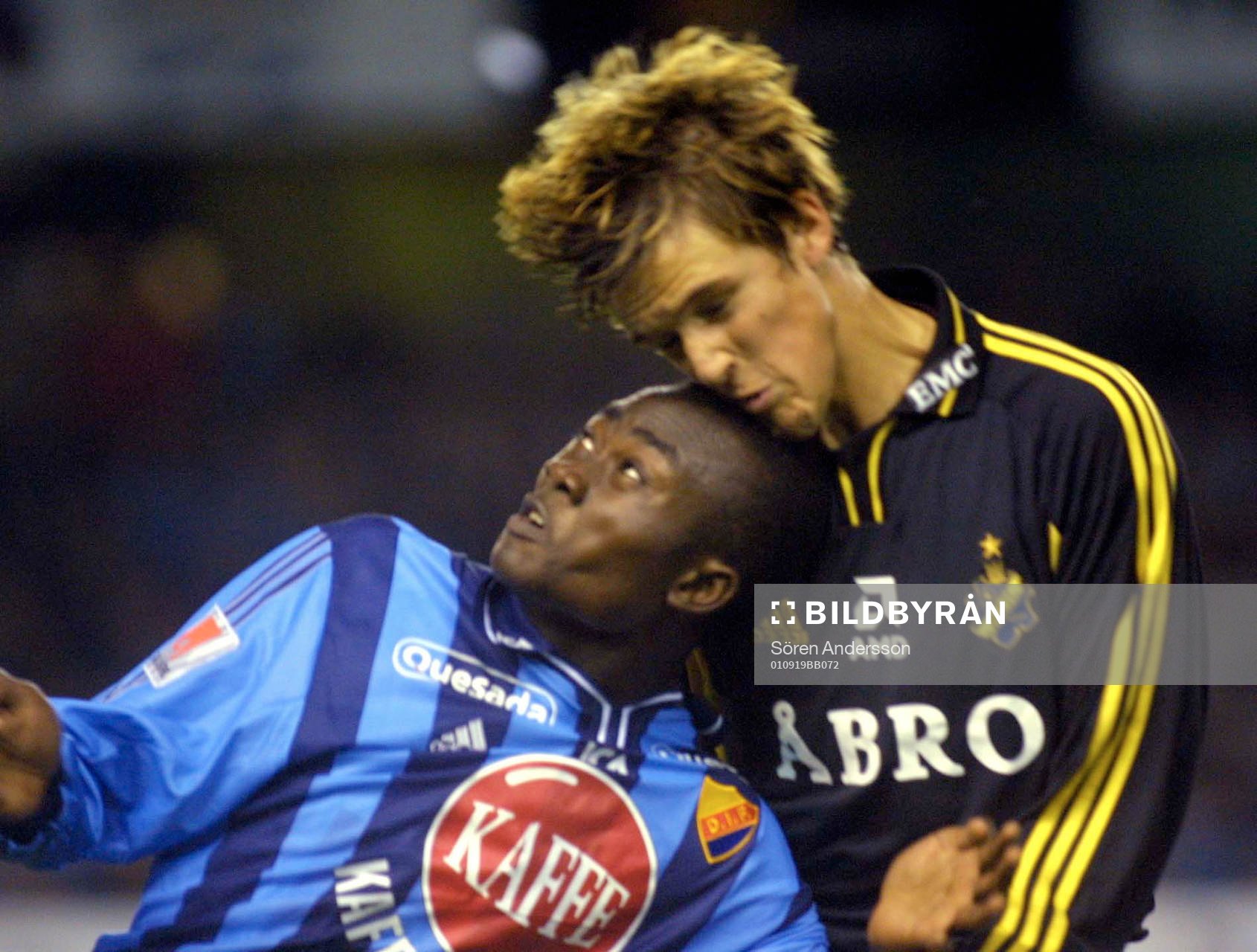 Jones Kusi-Asare, Djurgården och Thomas Lagerlöf, AIK