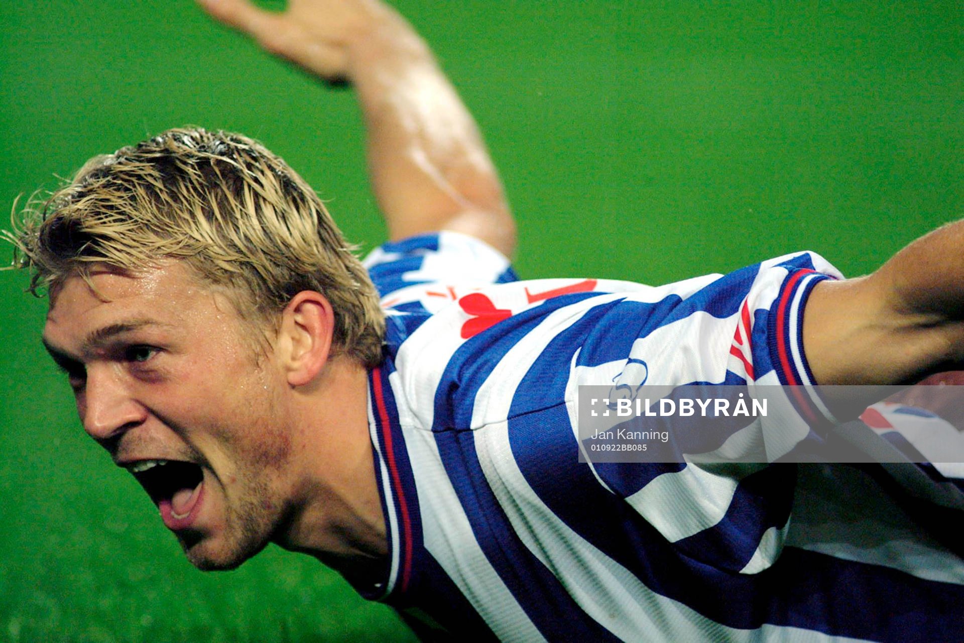 Fotboll, holländsk, Marcus Allbäck, Heerenveen