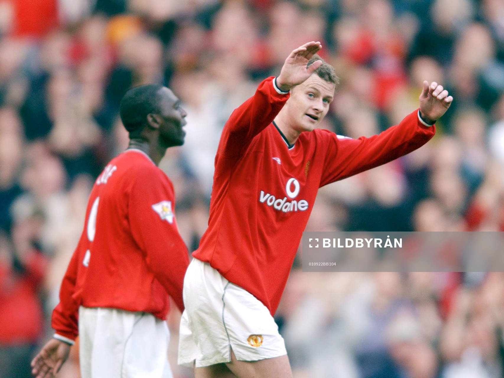 Ole Gunner Solskjaer, Man Utd, jubel