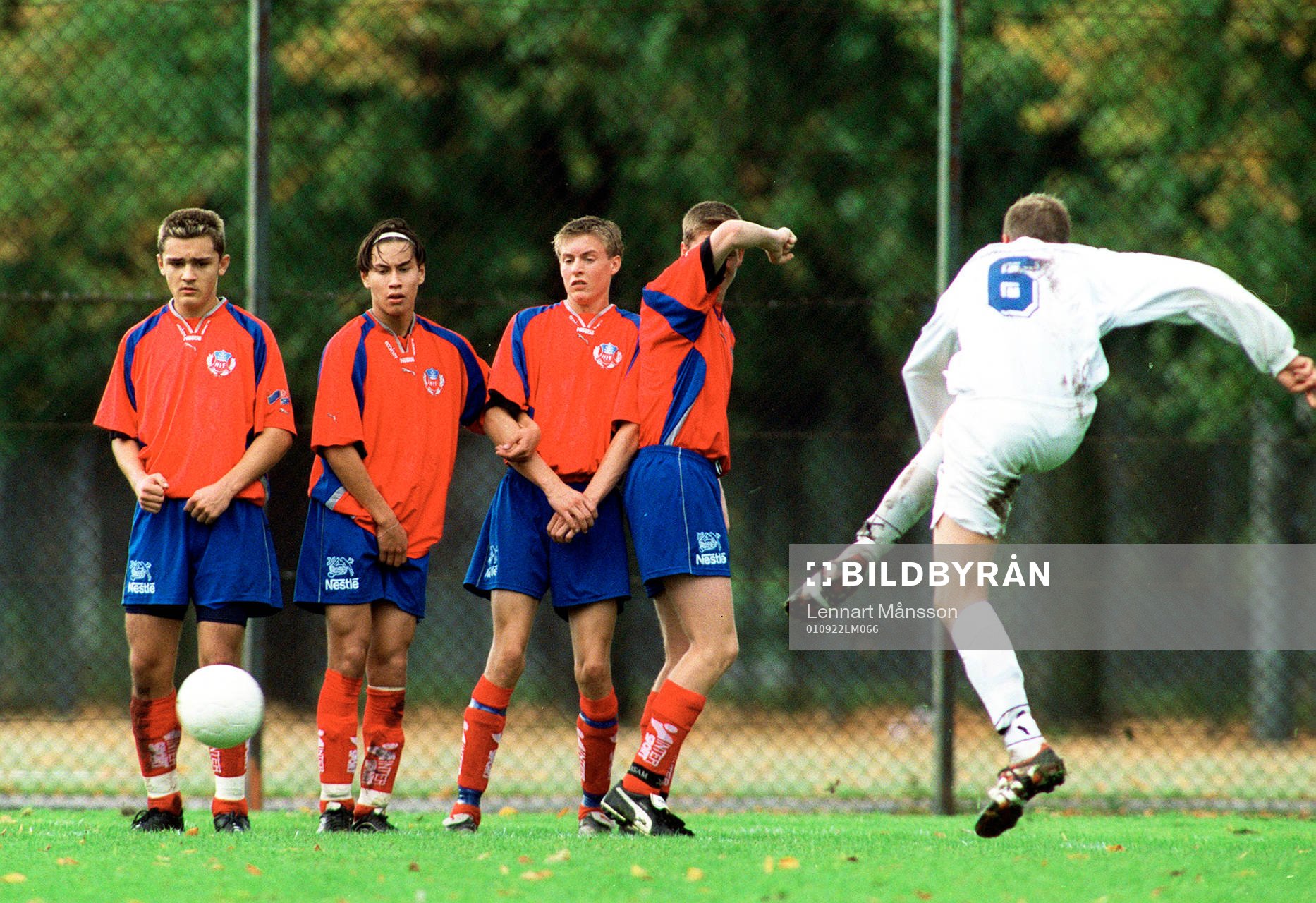 Frispark, match mellan Malmö - Helsingborg,