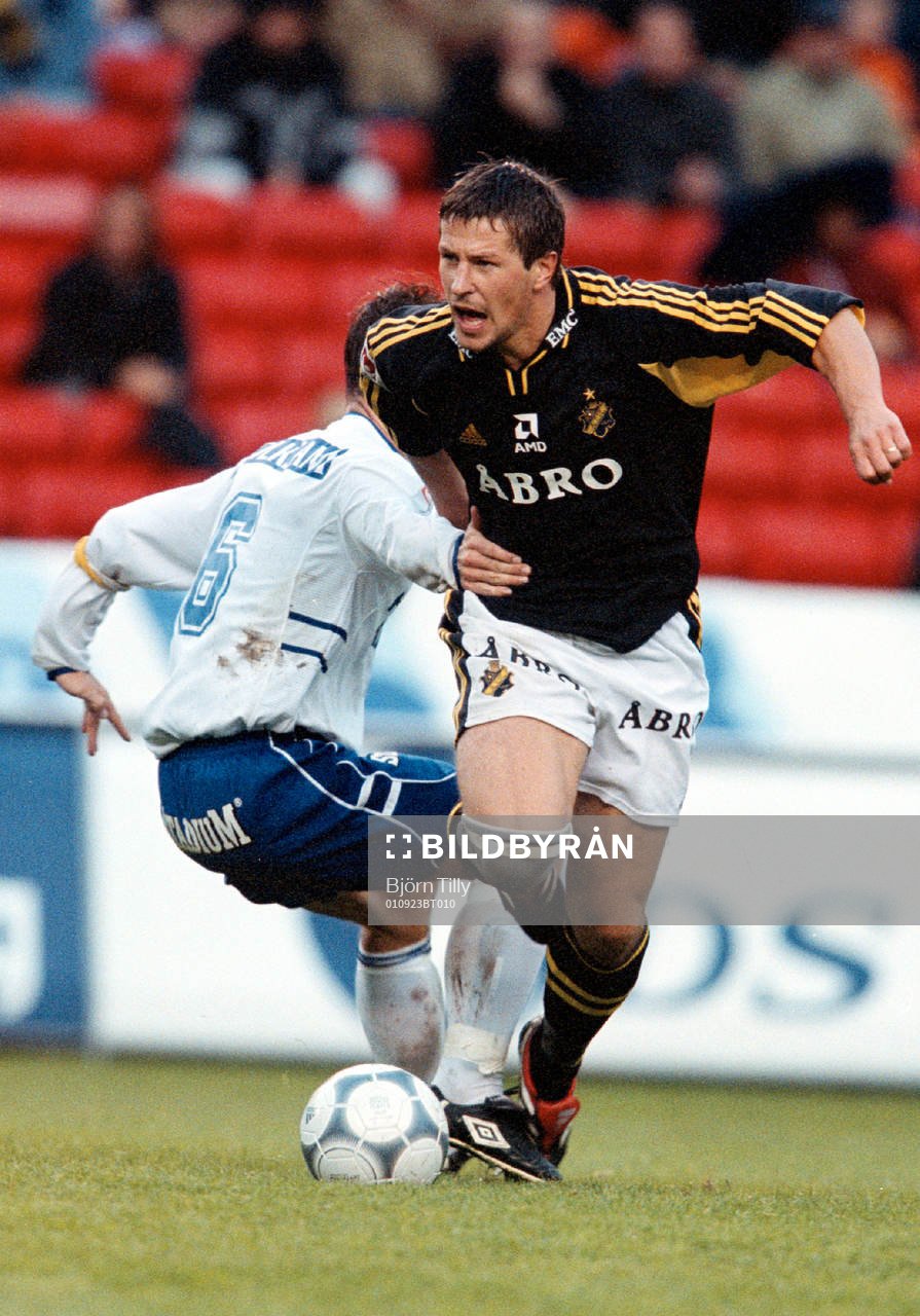 Fotboll, Allsvenskan, AIK - IFK Norrköping. Thomas