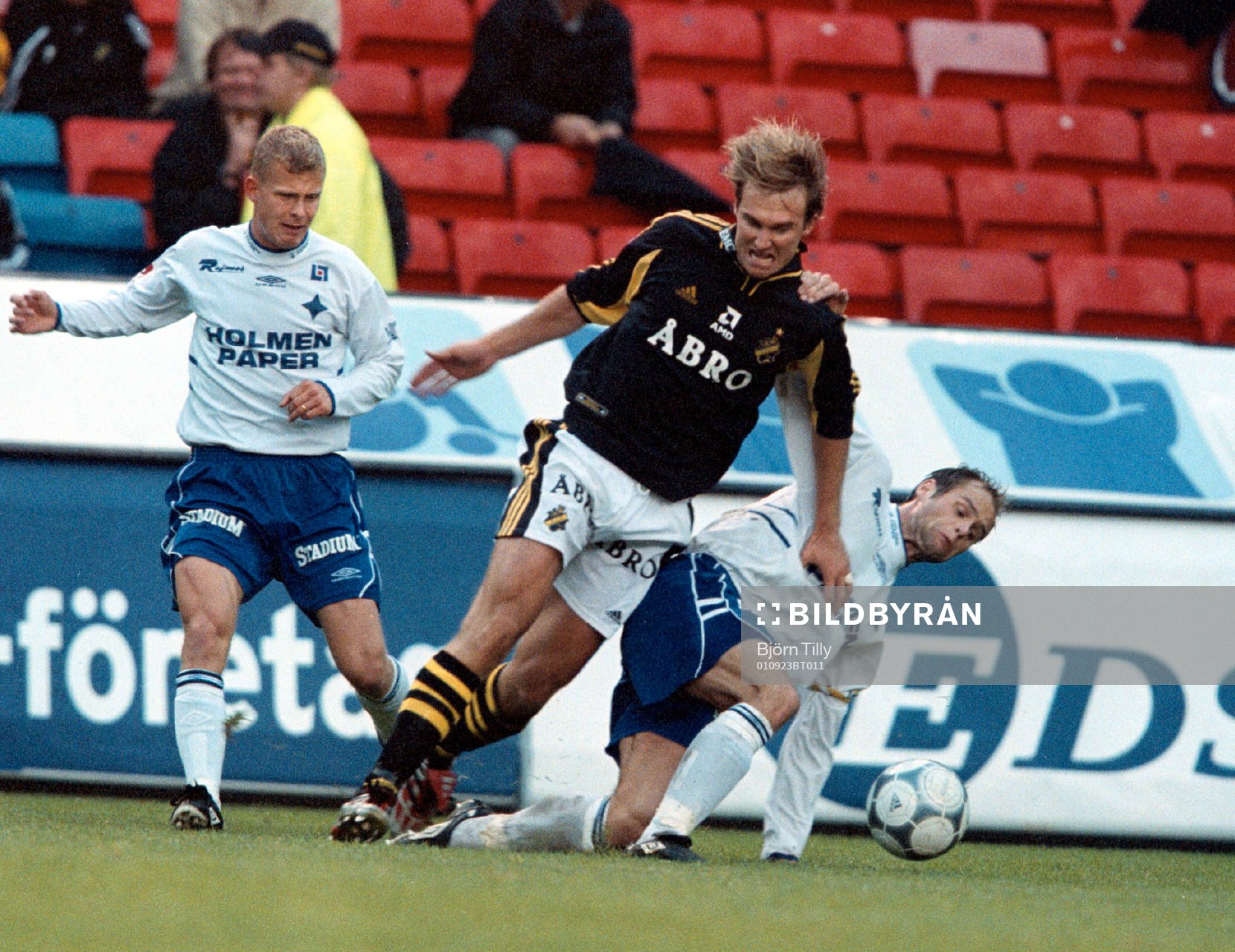 Fotboll, Allsvenskan, AIK - IFK Norrköping. Andreas
