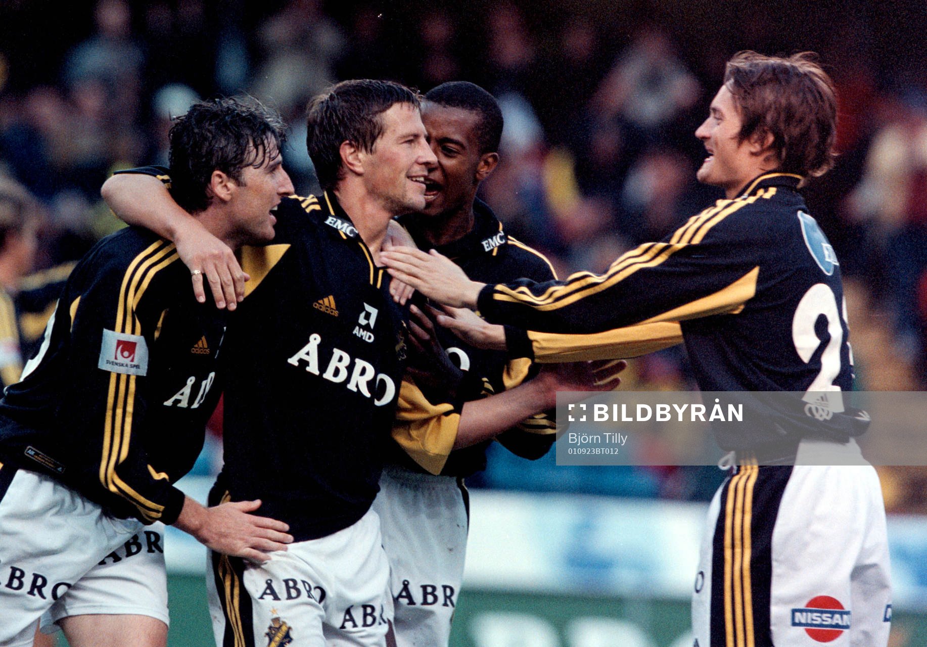 Fotboll, Allsvenskan, AIK - IFK Norrköping. Thomas