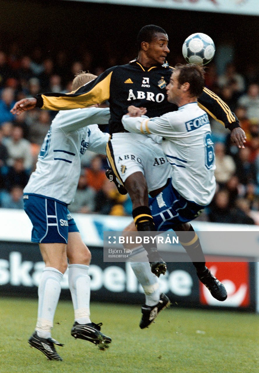 Fotboll, Allsvenskan, AIK - IFK Norrköping. Benjamin
