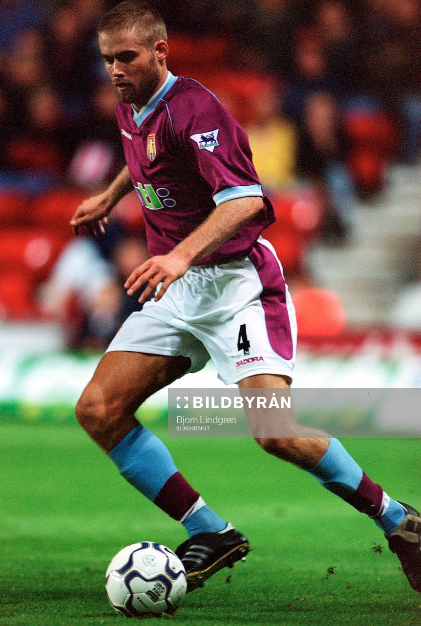 Fotboll, Premier League, Olof Mellberg, Aston Villa