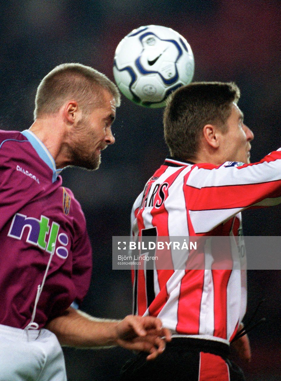 Olof Mellberg, Aston Villa och Marian Pahars, Southampton