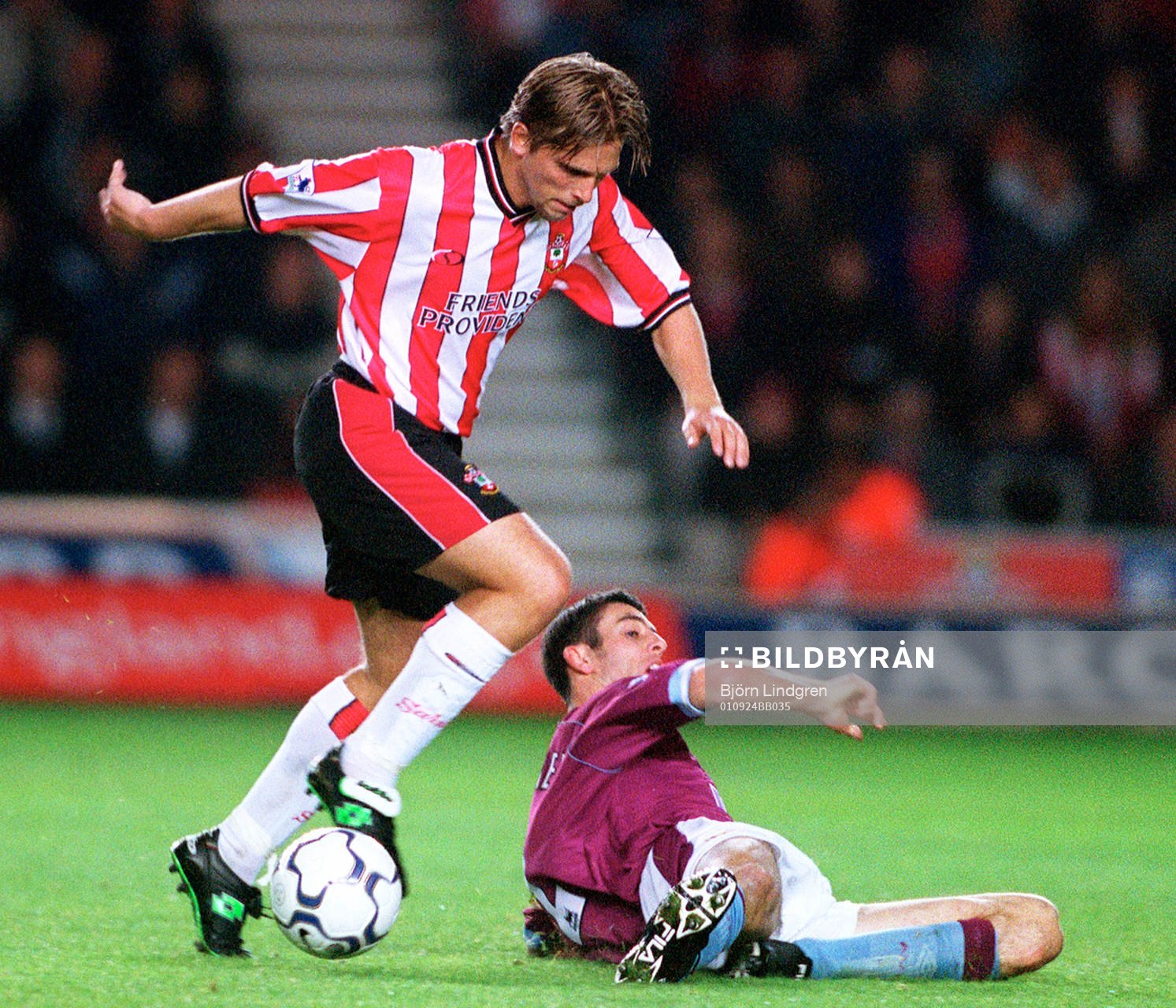 Anders Svensson, Southampton och Mark Delaney, Aston Villa