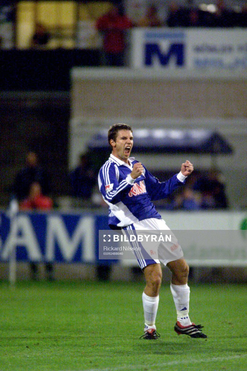 Stefan Selakovic, Halmstad, jubel