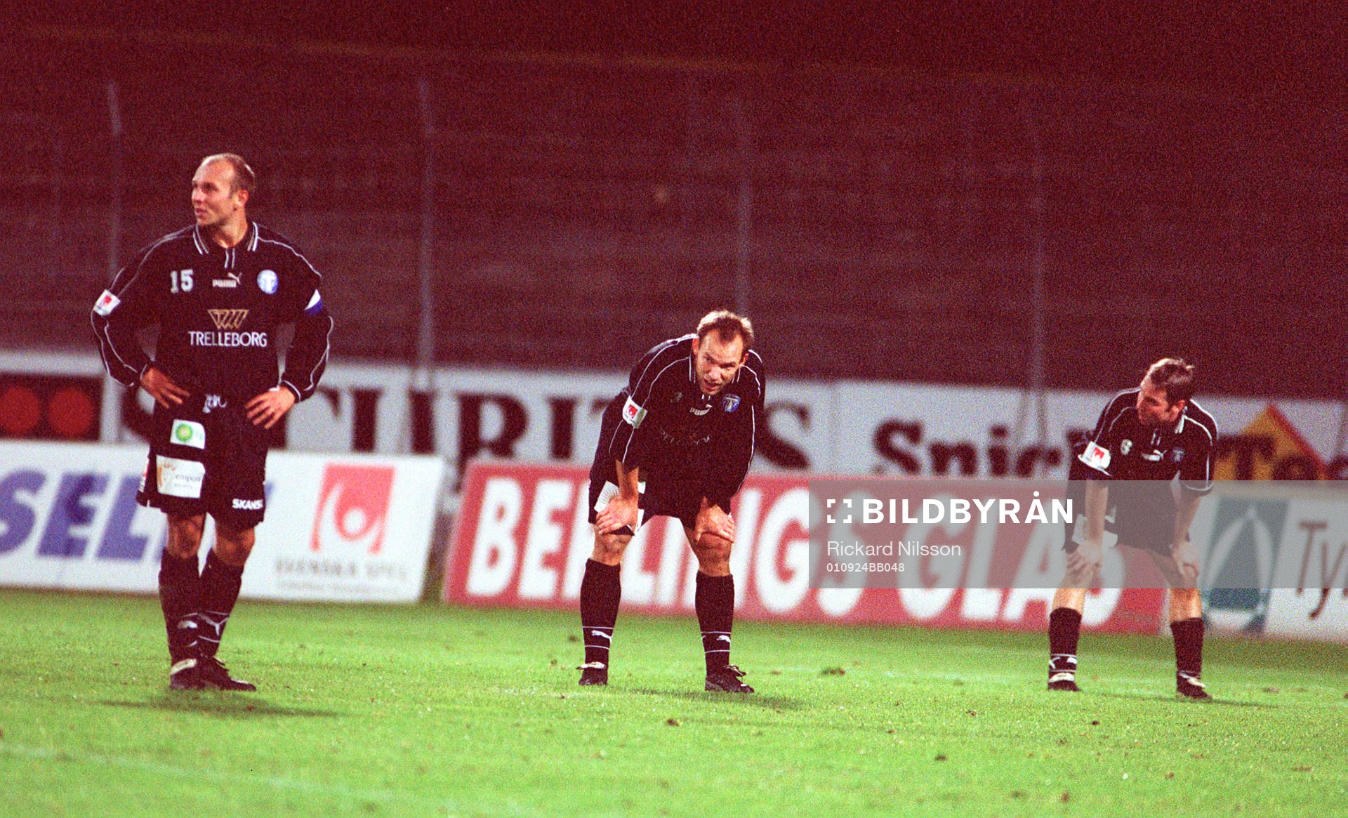 Blir det Superettan för oss nu? Det undrar TFF, fr.v Tommi