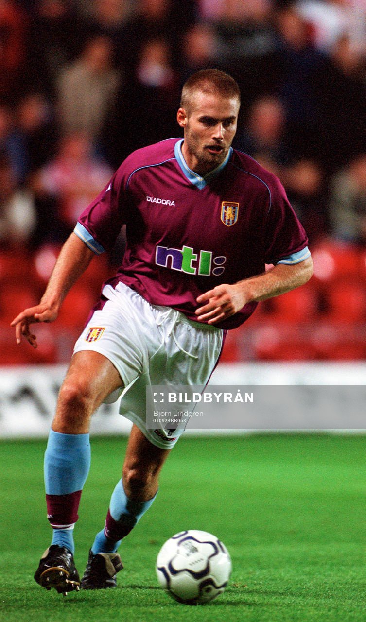 Fotboll, Premier League, Olof Mellberg, Aston Villa