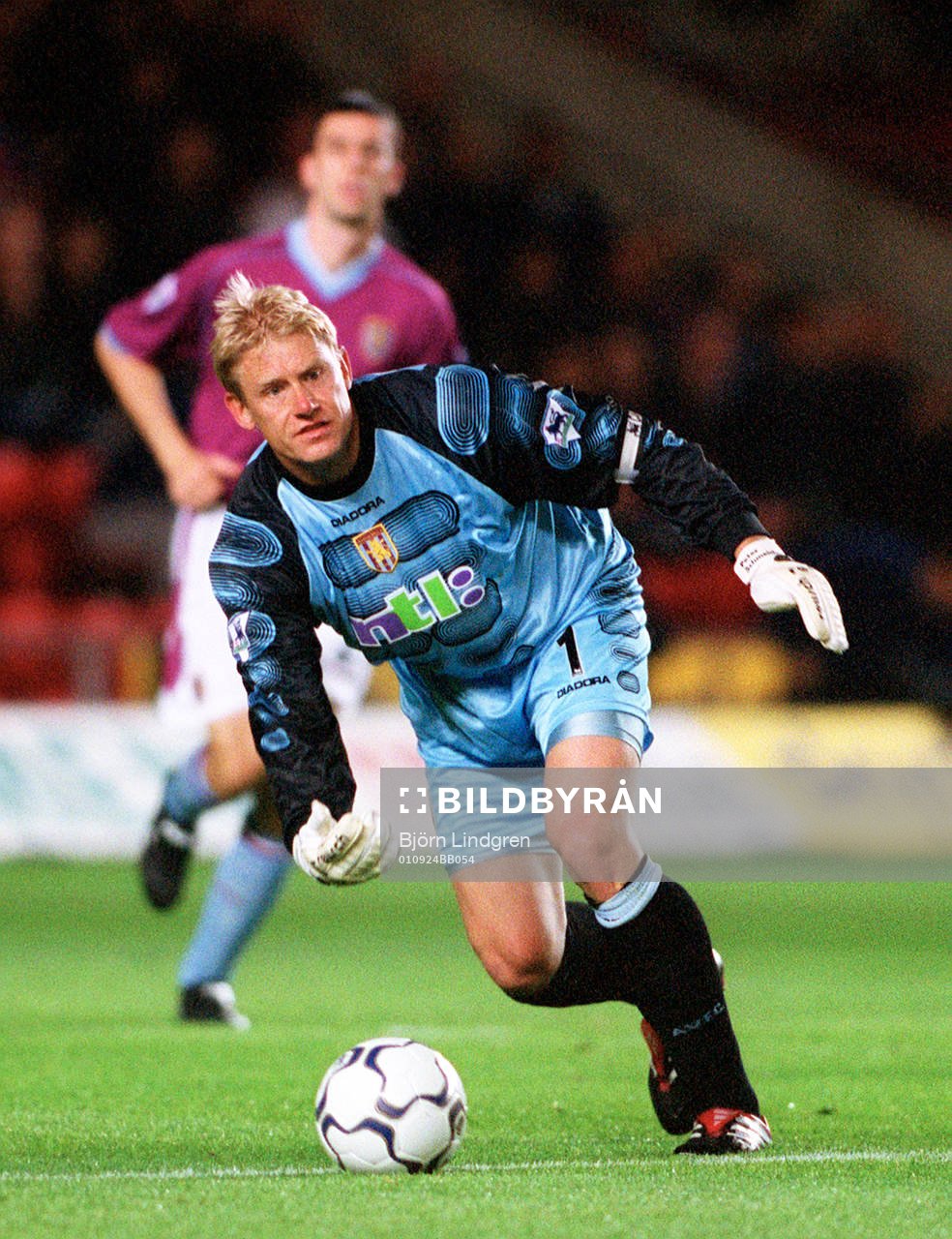 Fotboll, Premier League, Peter Schmeichel, Aston Villa