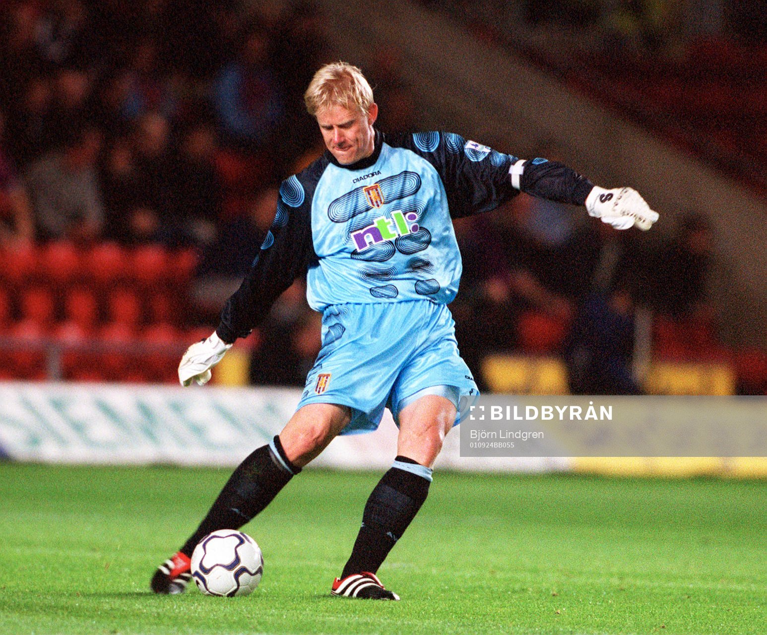 Fotboll, Premier League, Peter Schmeichel, Aston Villa
