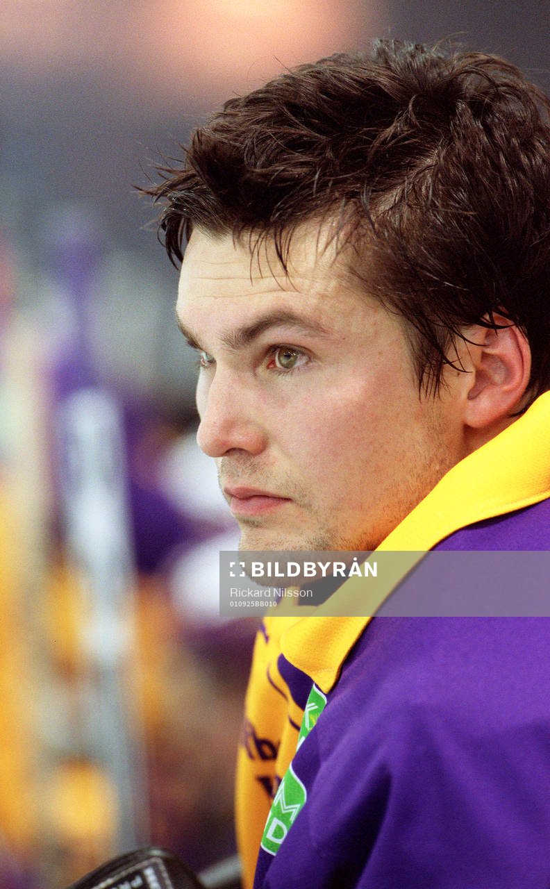 Mikael Gerdén, målvakt Färjestad