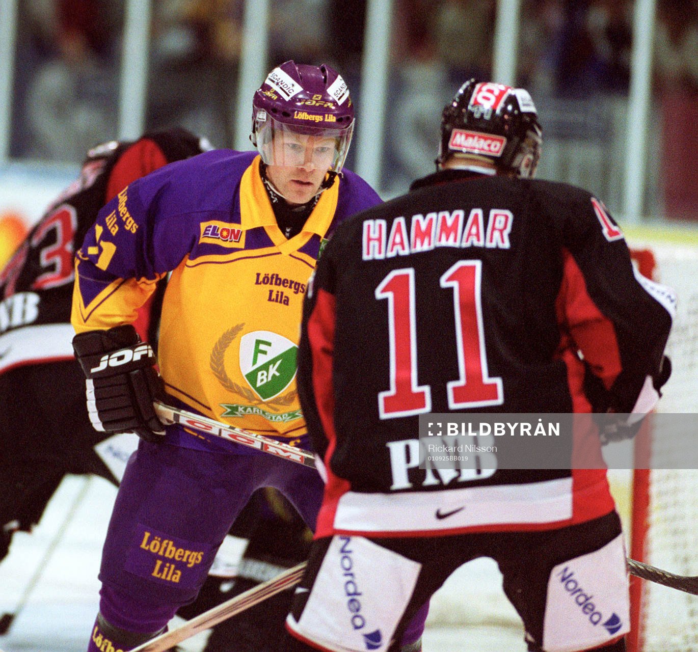 Ulf Söderström, Färjestad och Jan Hammar, Malmö
