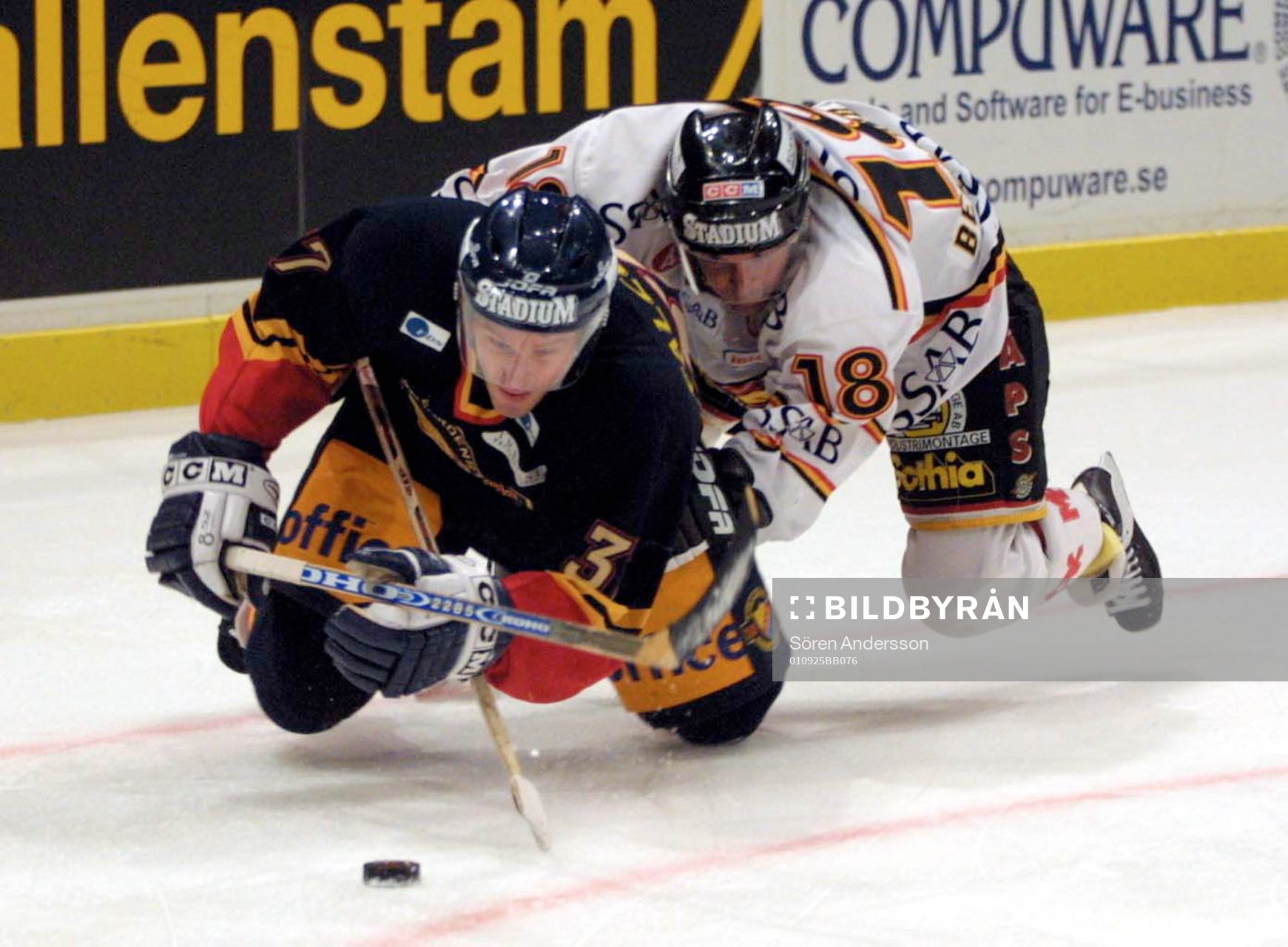 Nils Ekman, Djurgården och Thomas Berglund, Luleå