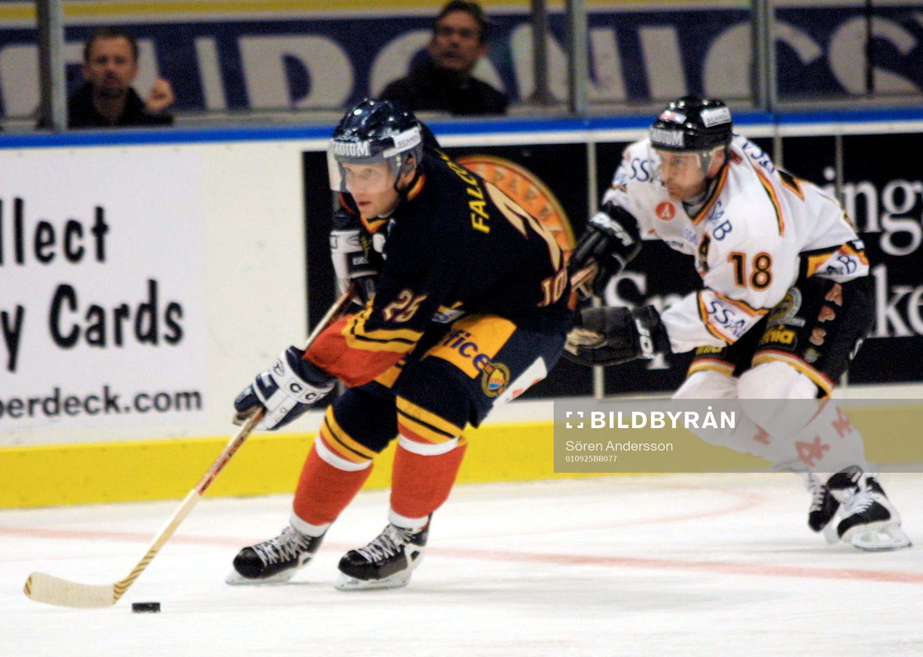 Mikael Johansson, Djurgården och Thomas Berglund, Luleå