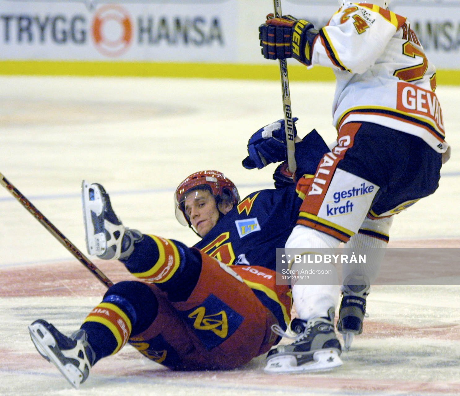 Mattias Carlsson, Södertälje och Daniel Rudslätt, Brynäs
