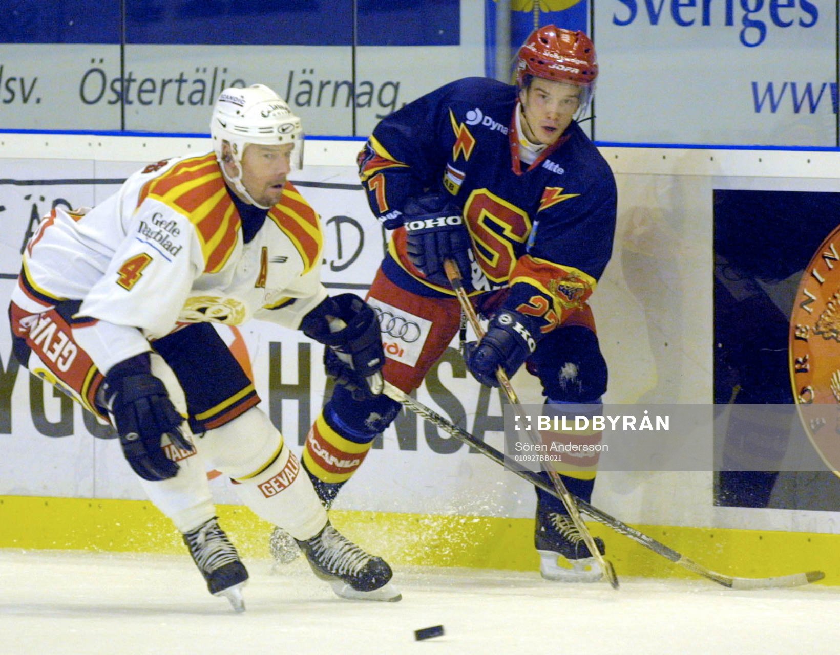 Juha Lind, Södertälje och Pär Djoos, Brynäs