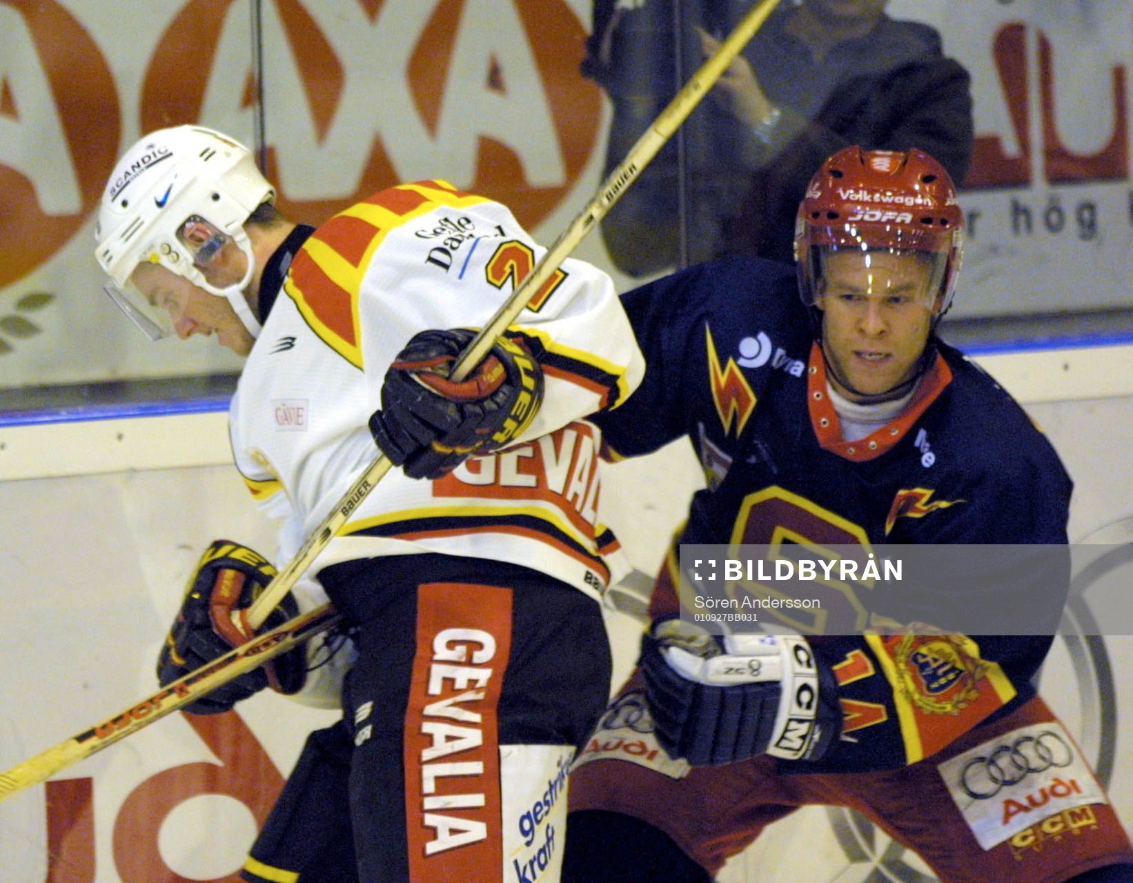 Daniel Rudslätt, Brynäs och Robert Carlsson, Södertälje