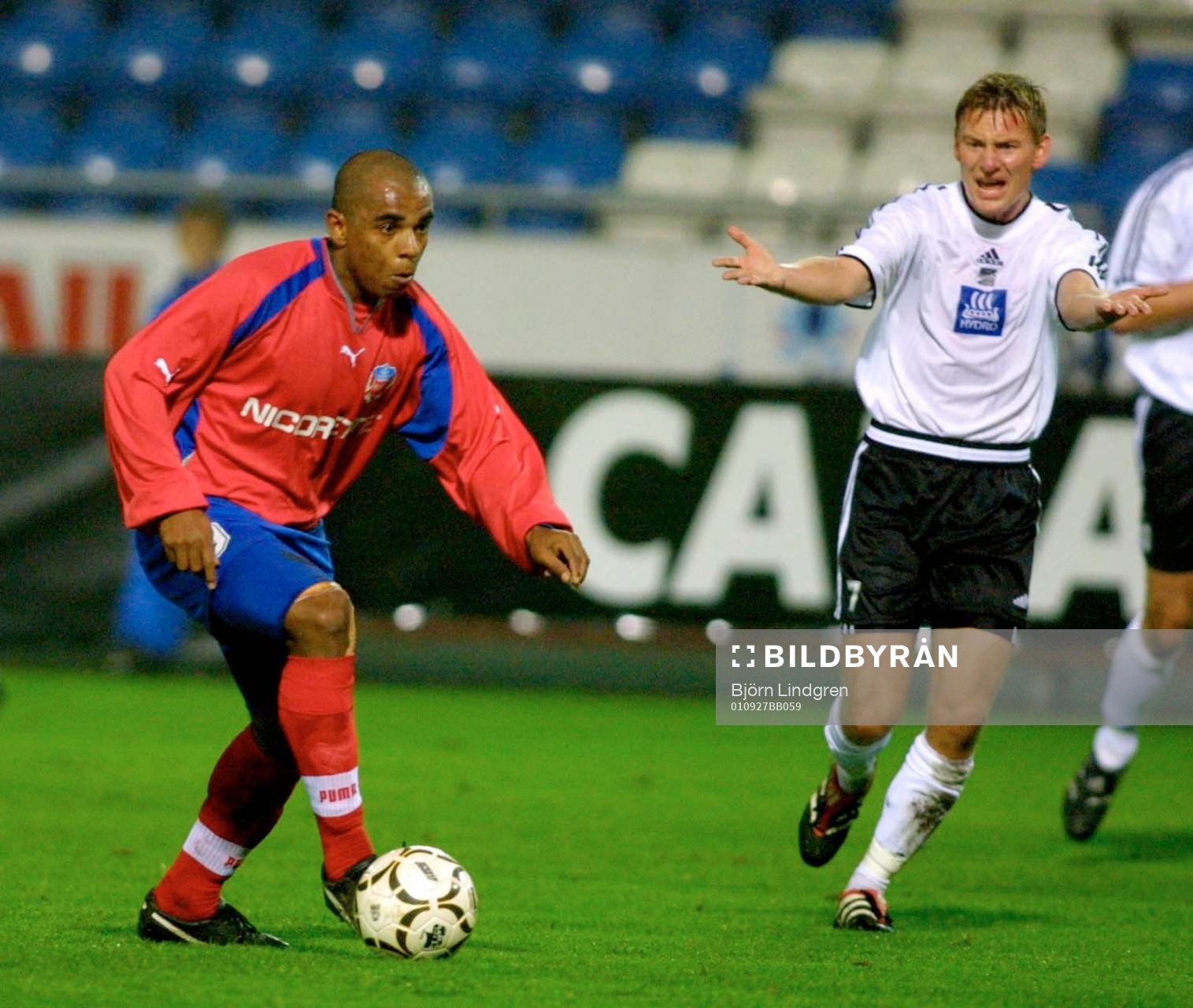 Alvaro Santos, Helsingborg och Christian Flindt Bjerg, Odd