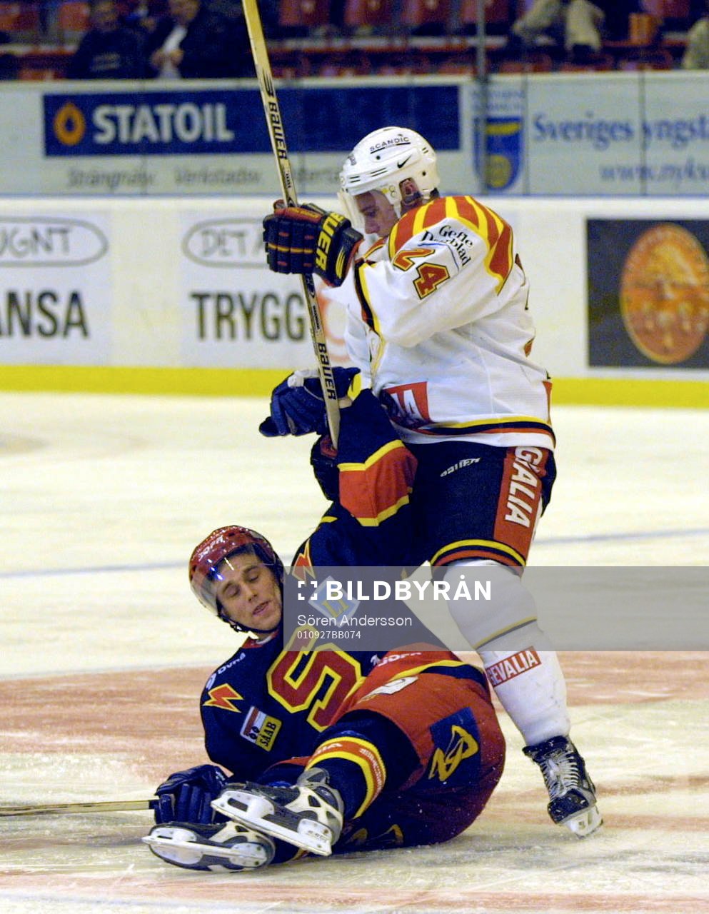 Mattias Carlsson, Södertälje och Daniel Rudslätt, Brynäs