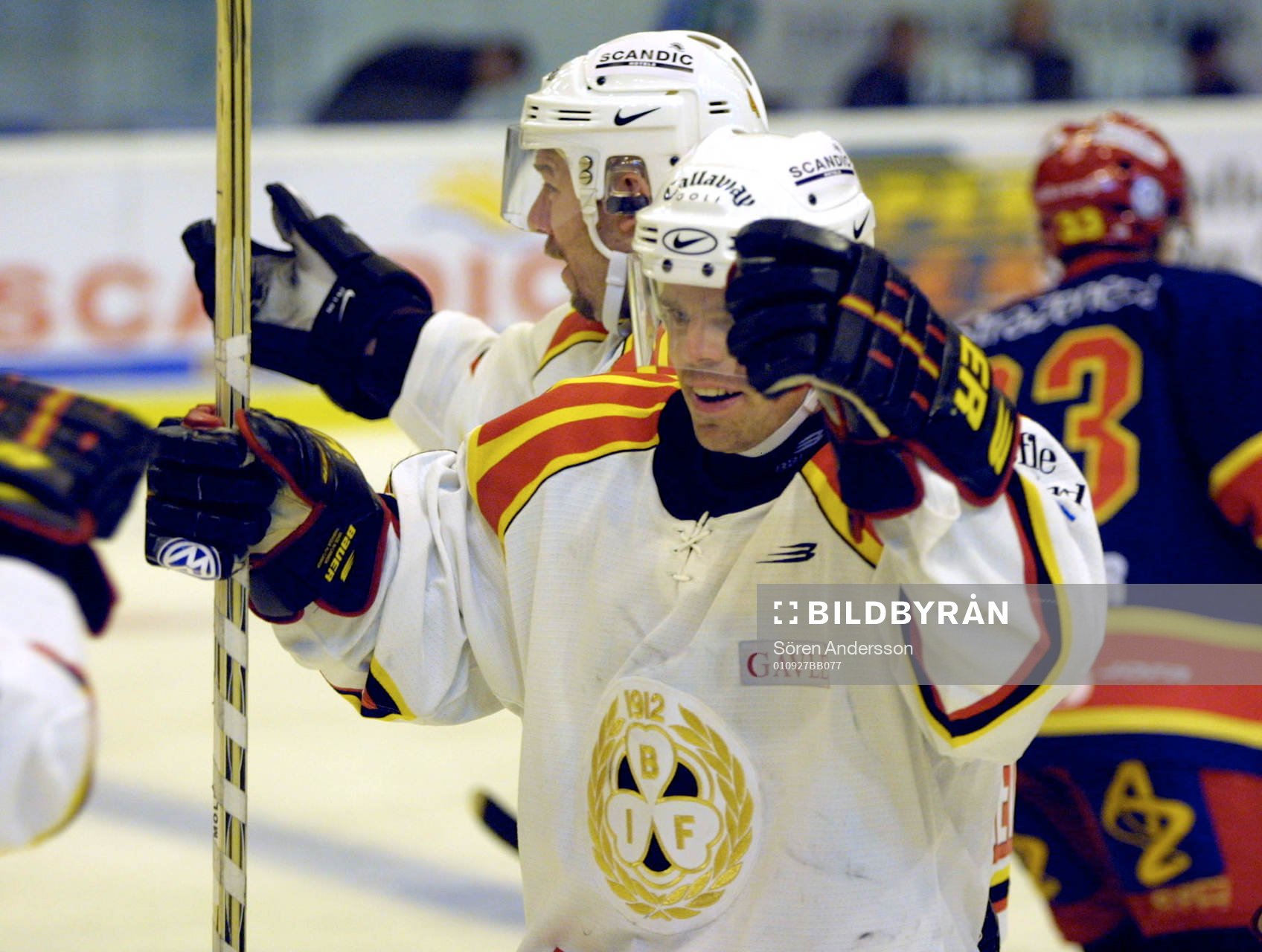 Ove Molin, Brynäs, jubel