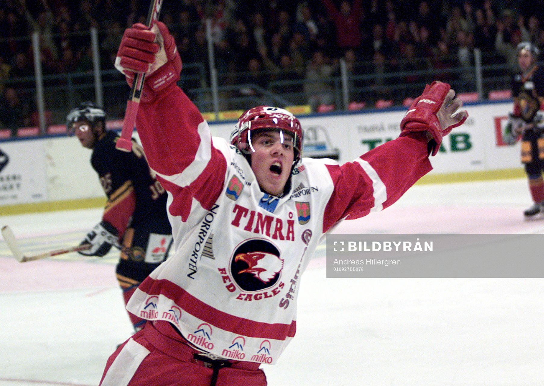 Ishockey, Linus Fagemo, Timrå, jubel