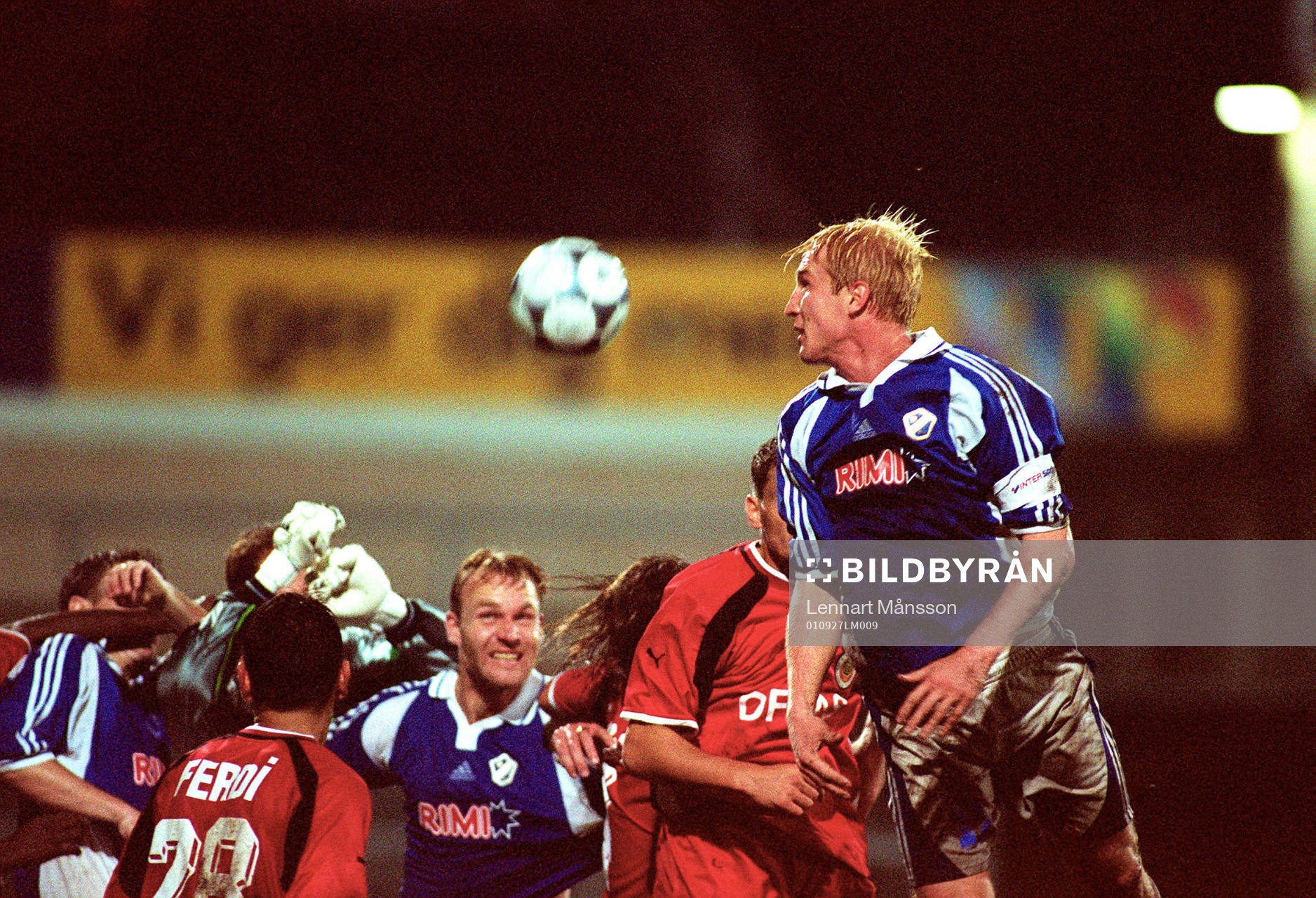 Fotboll, Uefacupen, Halmstad - Ankara Genclerbirgili.