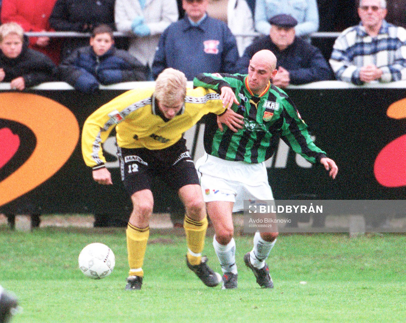 Simon Sjöfors, Mjällby och Björn Enqvist, Gais