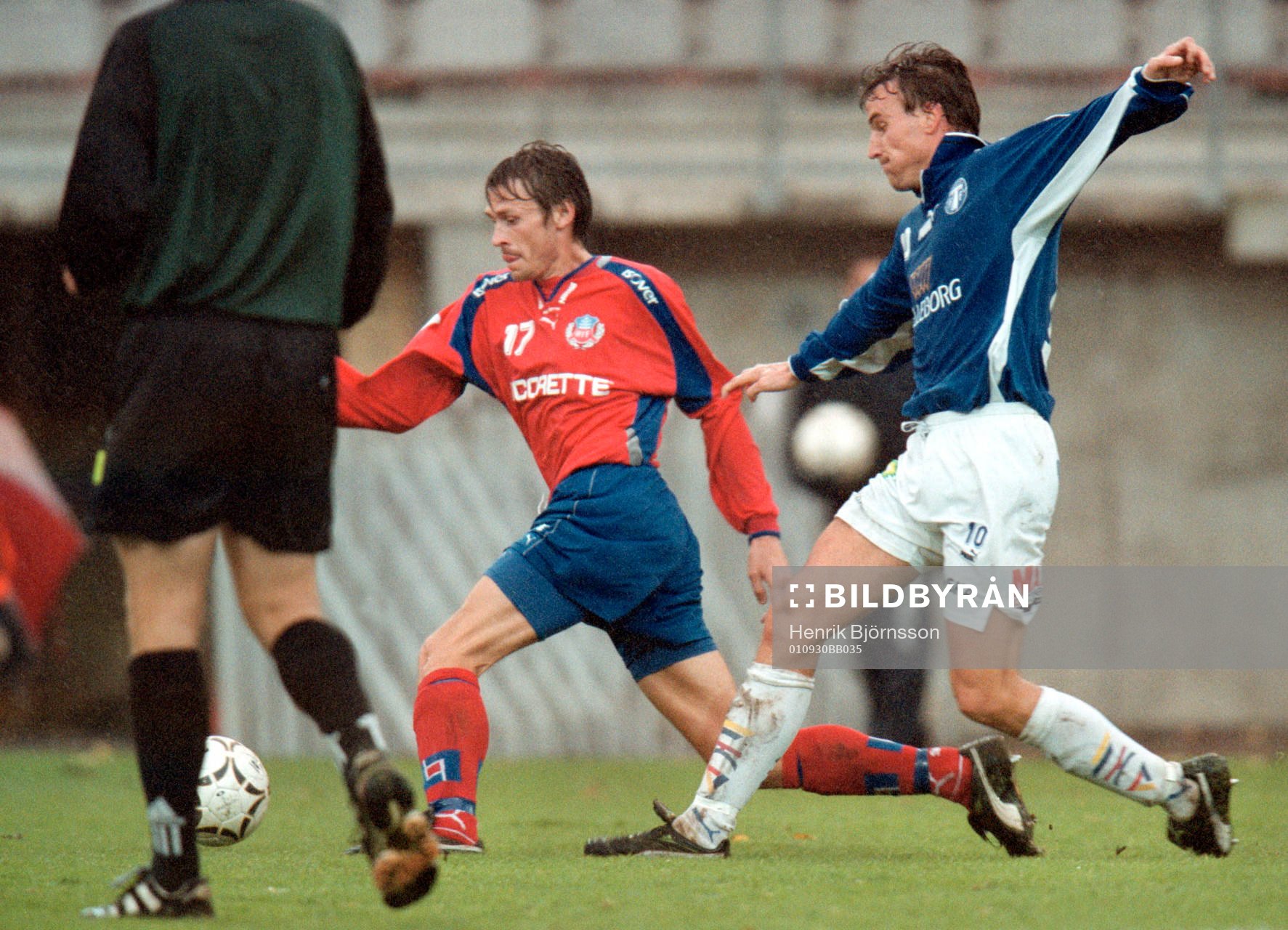 Michael Hansson, Helsingborg och Jonas Nilsson, Trelleborg