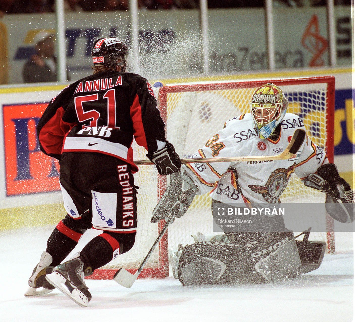 Mika Hannula, Malmö trycker in 5-3 målet bakom Luleås