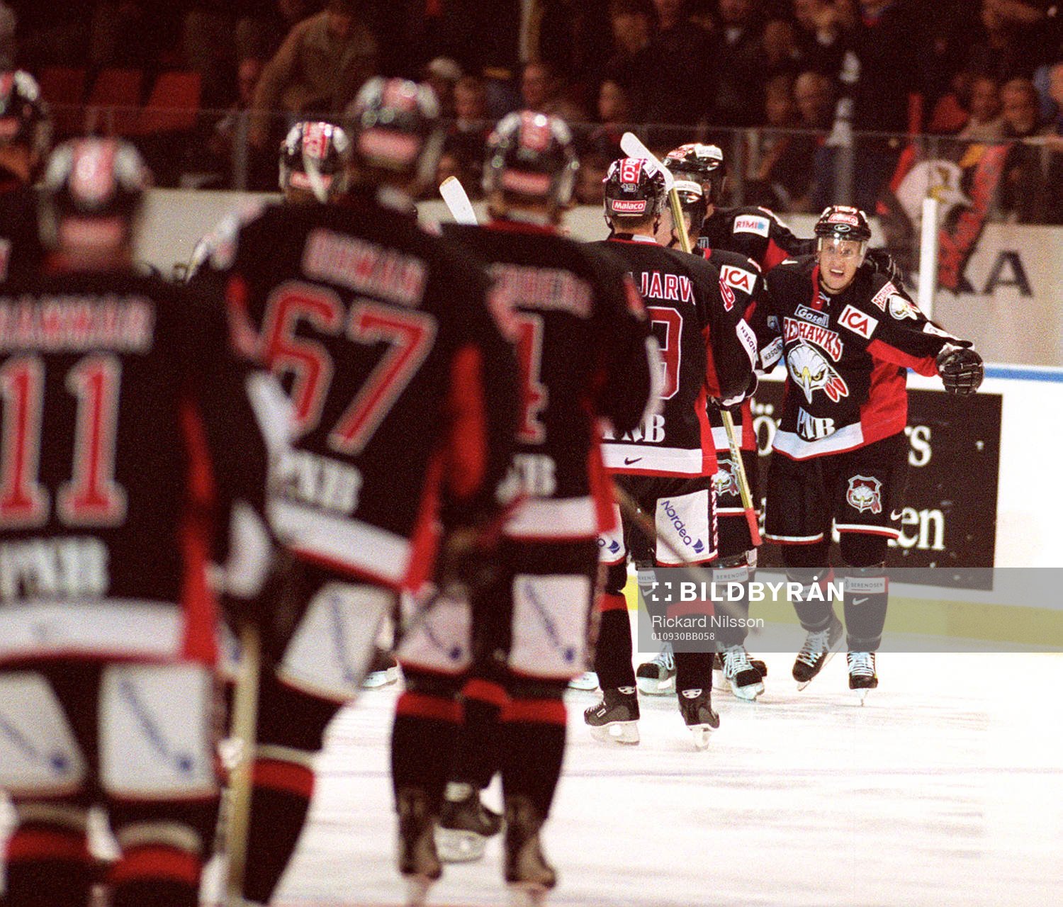 Jesper Mattsson, Redhawks, jubel