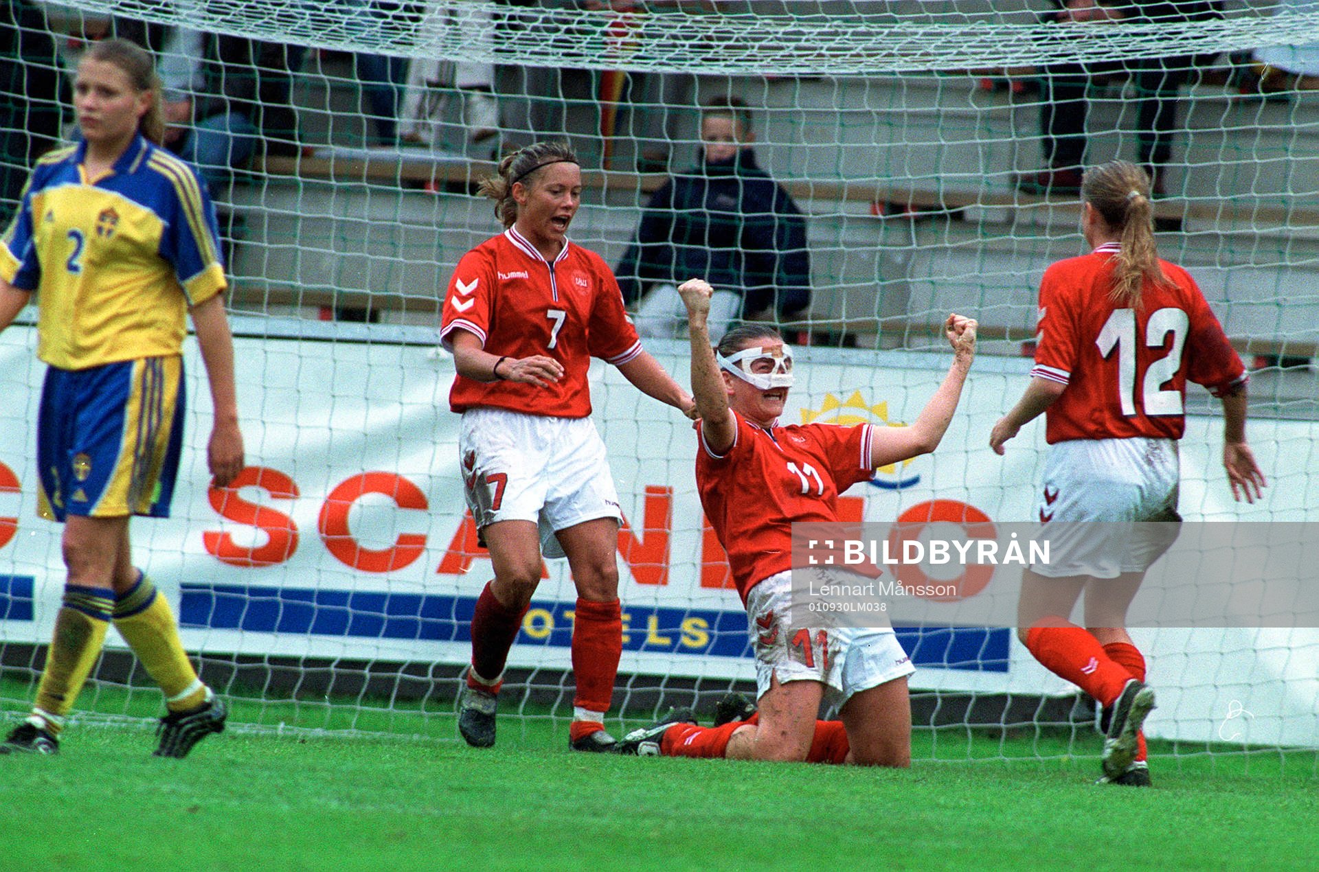 Merete Pedersen, Danmark, jublar