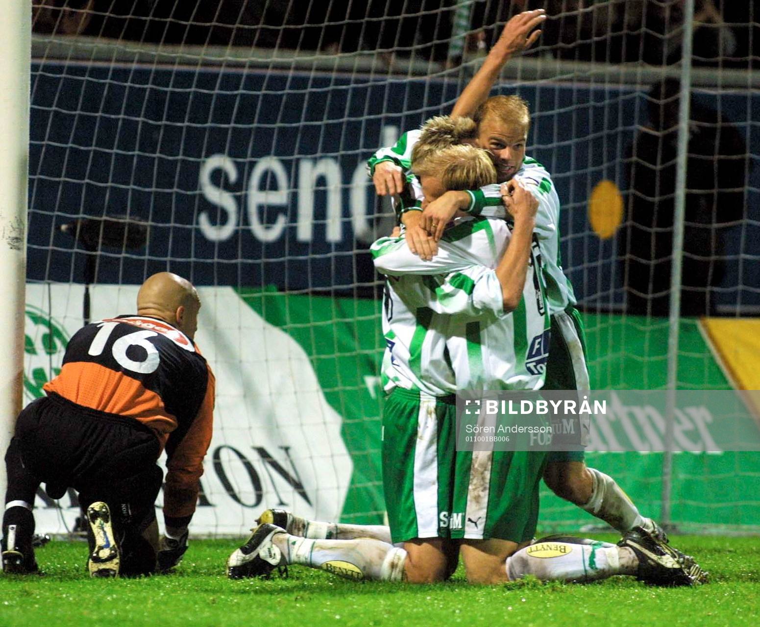 Peter Markstedt, Andreas Hermansson och Mikael Andersson,