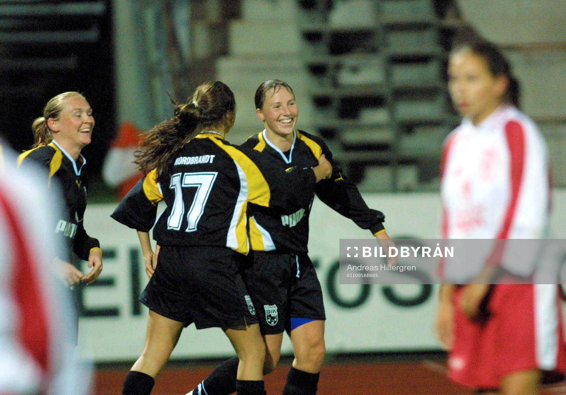 Sofia Eriksson, Maria Nordbrant och Frida Östberg, Umeå