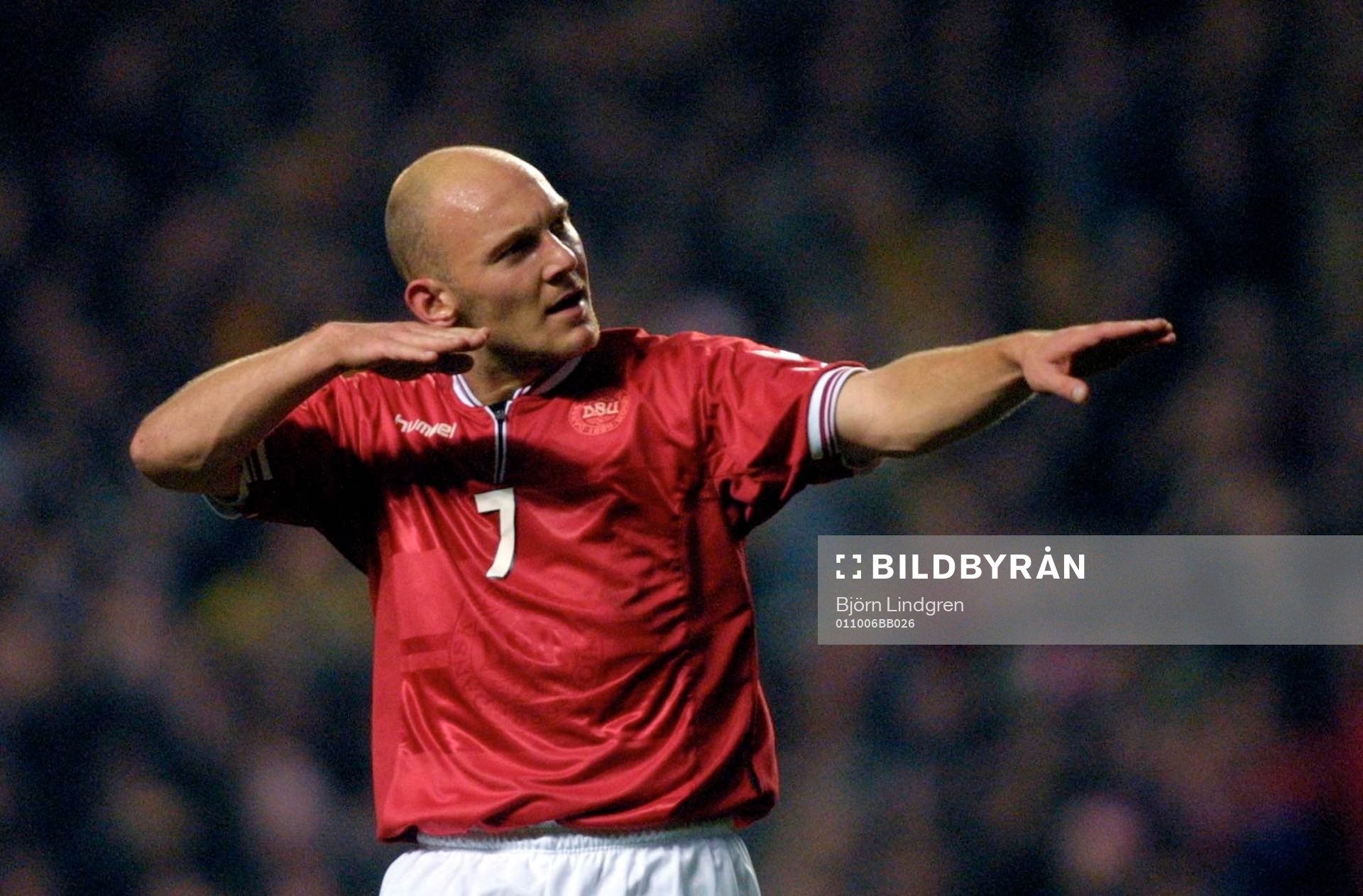 Fotboll, VM-kval, Thomas Gravesen, Danmark, jubel