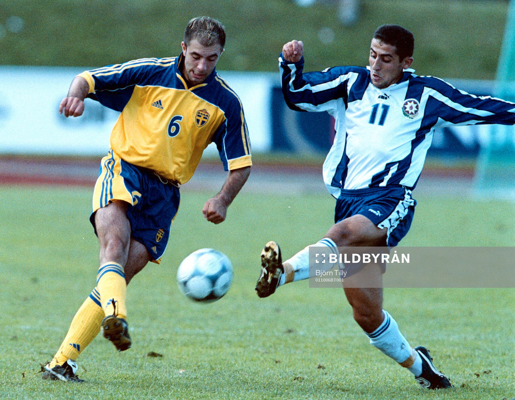 Fotboll, U21, Sverige - Azerbaijan. Kennedy Bakircioglü,