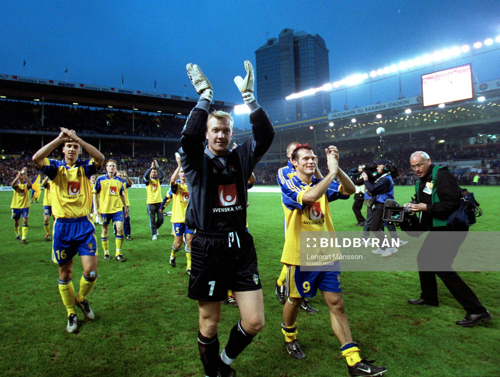  Magnus Hedman, Fredrik Ljungberg, Sverige.