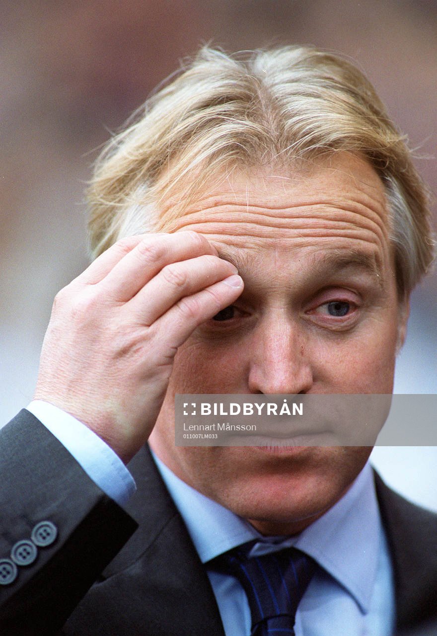 Fotboll,  Mats Olsson, informationschef Fotbollförbundet