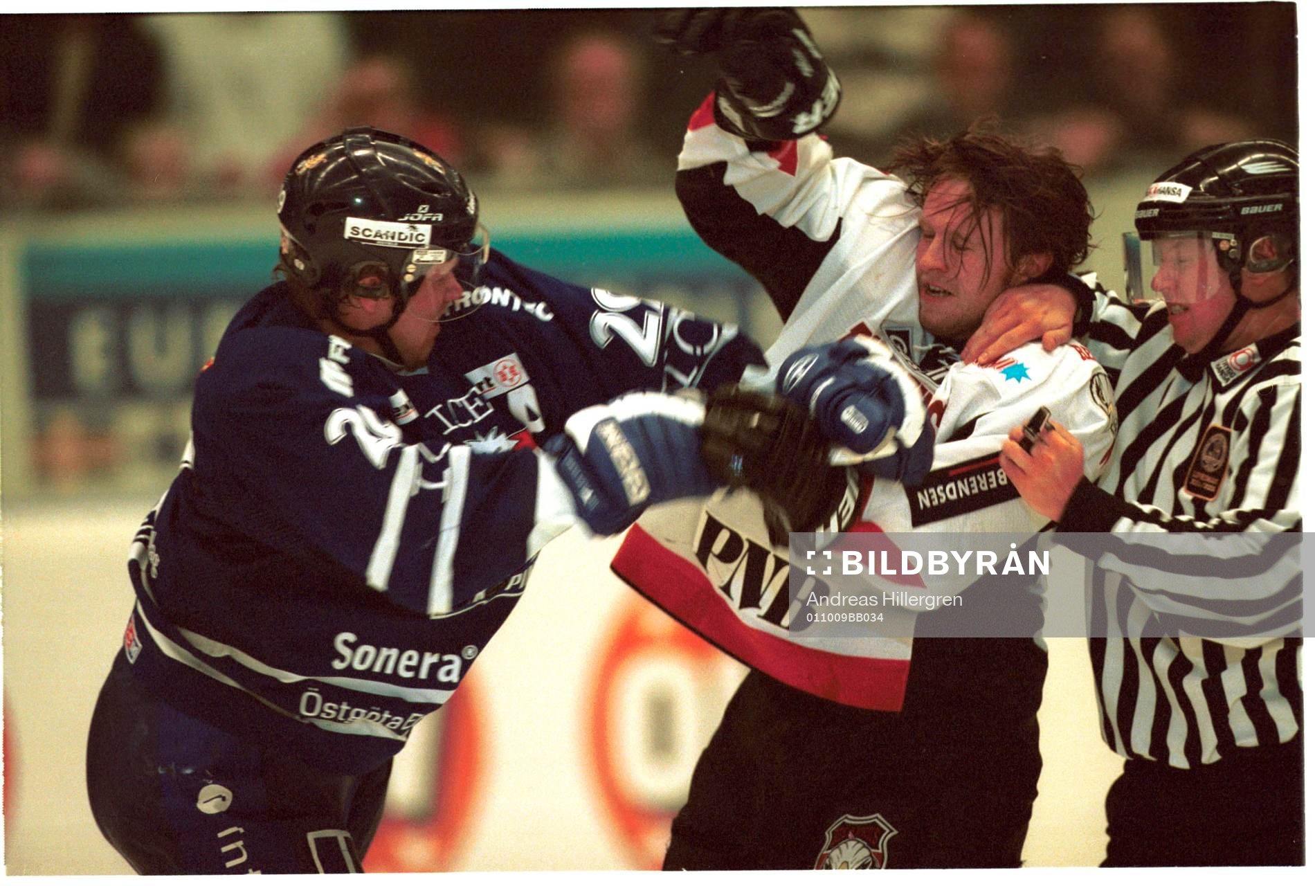Ishockey, elitserien, Linköping - Malmö