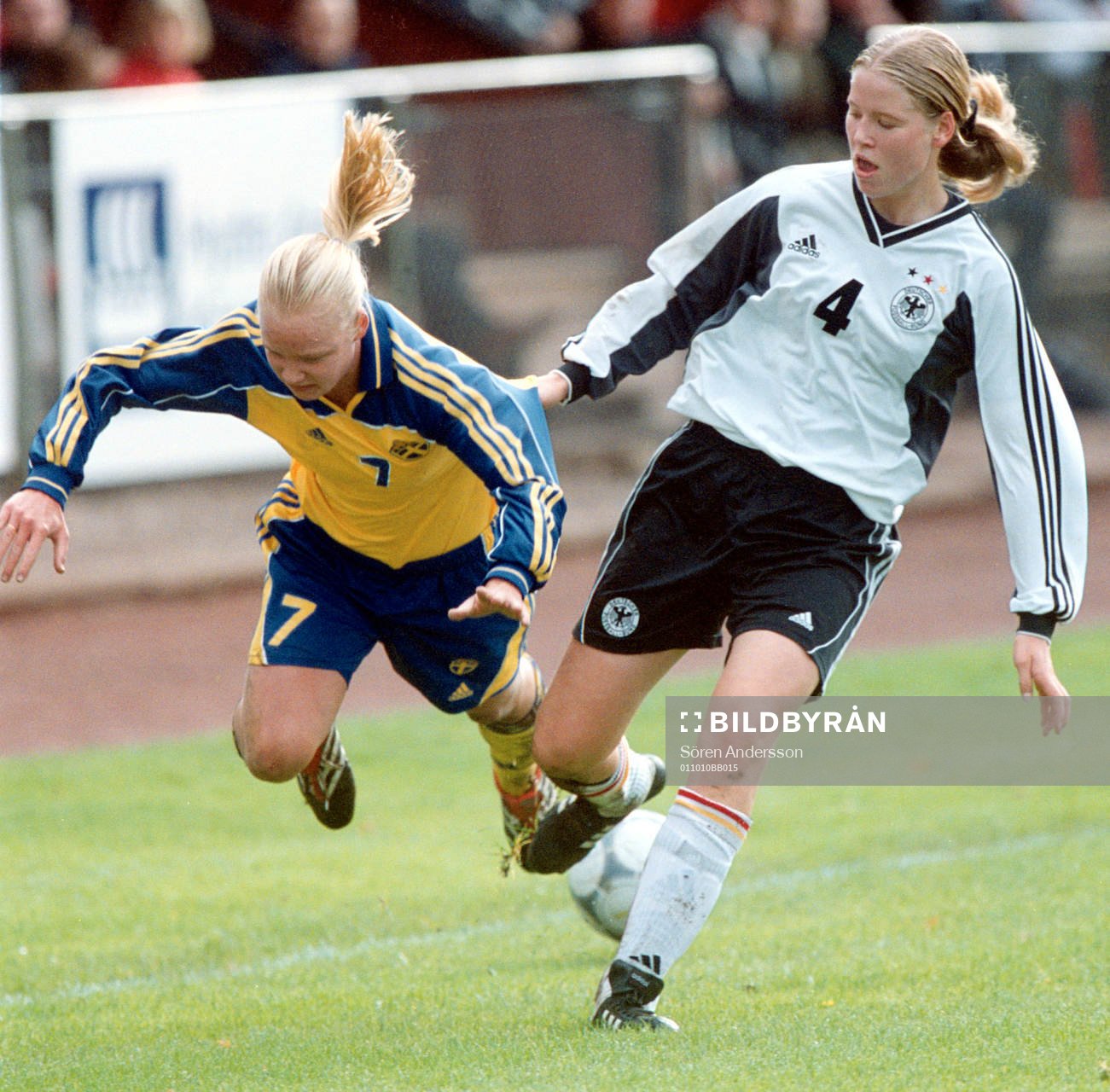 Carlonine Seger, Sverige och Janina Haye, Tyskland