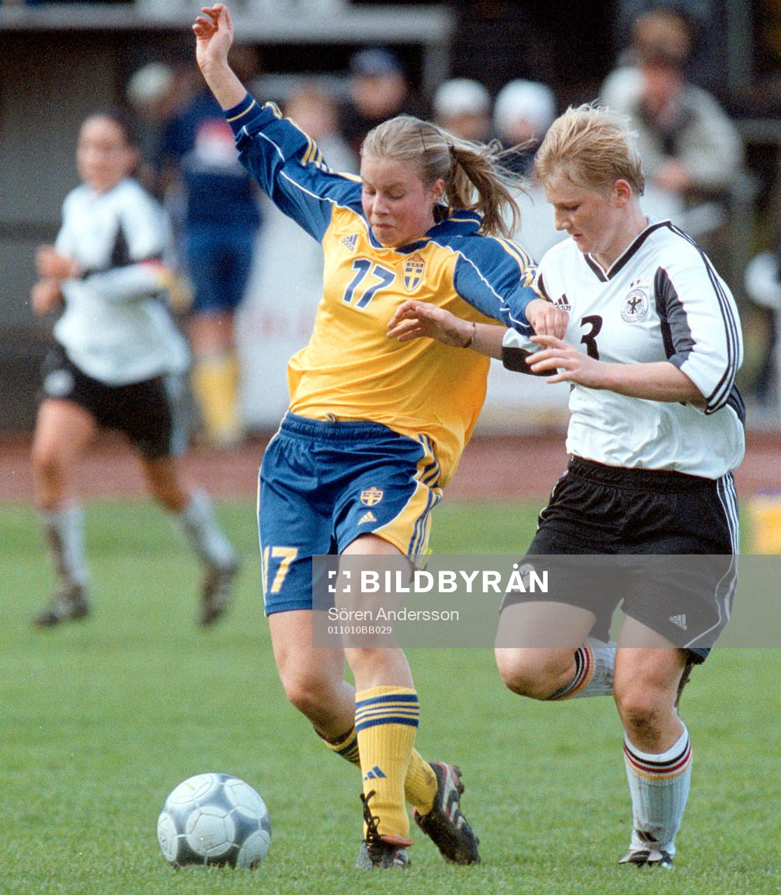  Sofie Andersson, Sverige och Susanne Kasperczyk, Tyskland.