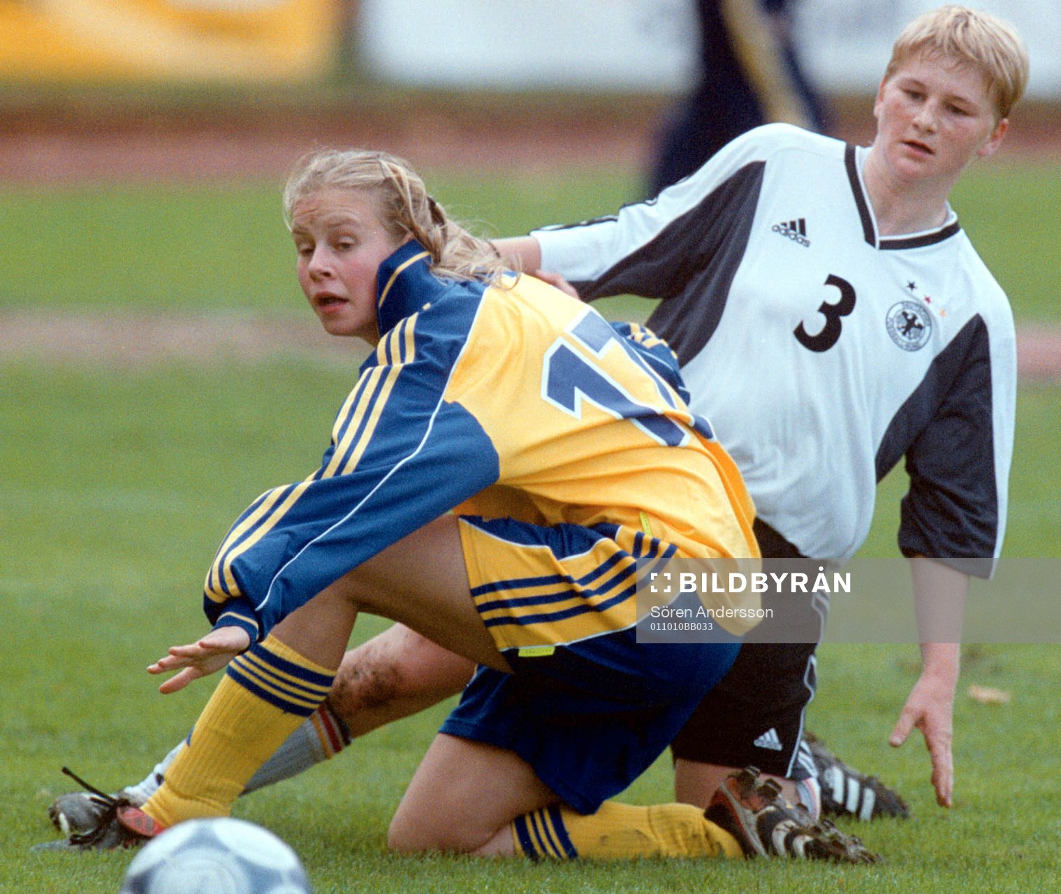 Sofie Andersson, Sverige och Susanne Kasperczyk, Tyskland