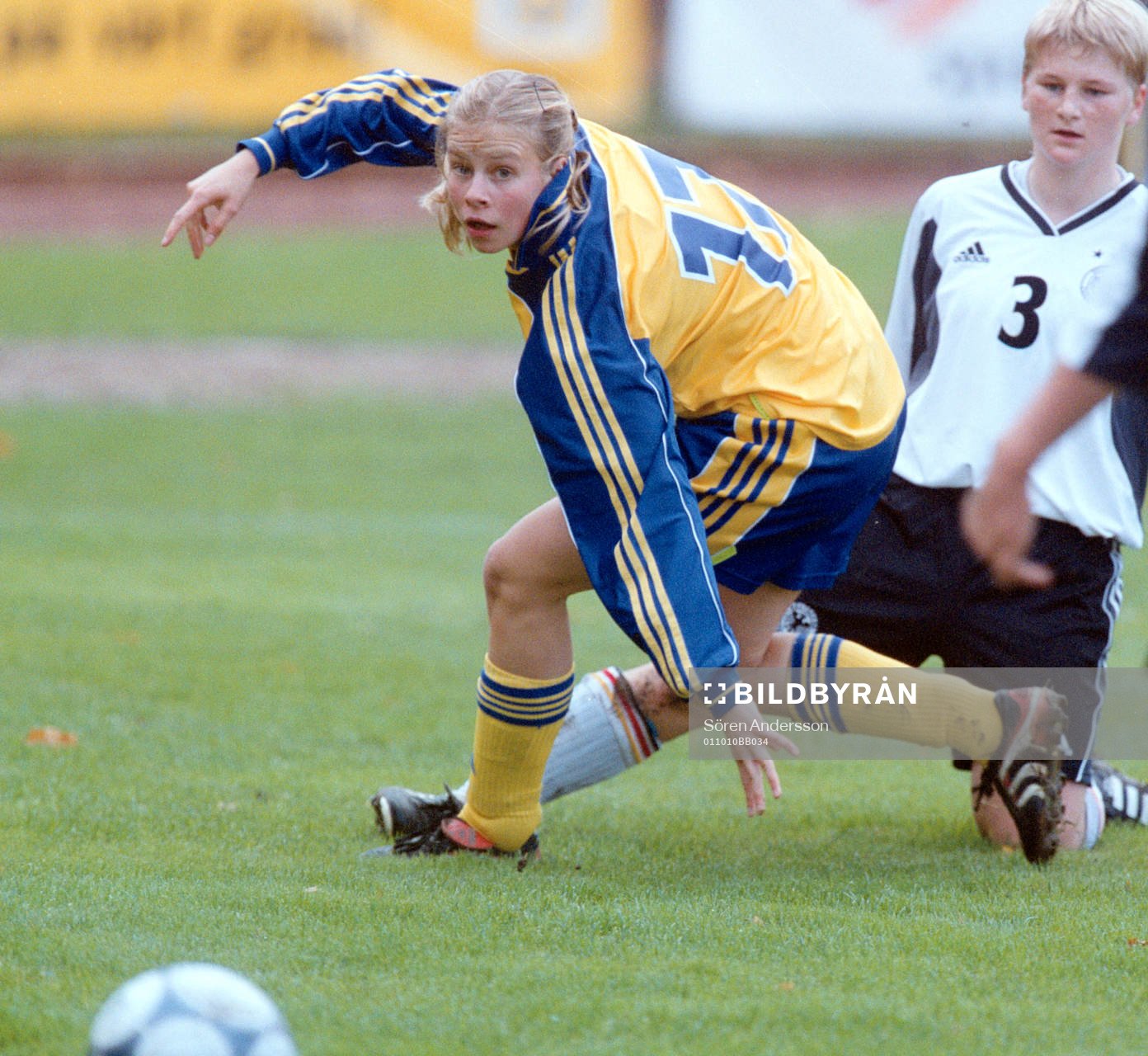 Sofie Andersson, Sverige och Susanne Kasperczyk, Tyskland