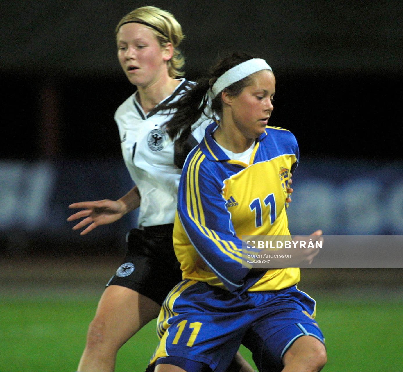 Johanna Almgren, Sverige och Alexandra Nunnke, Tyskland