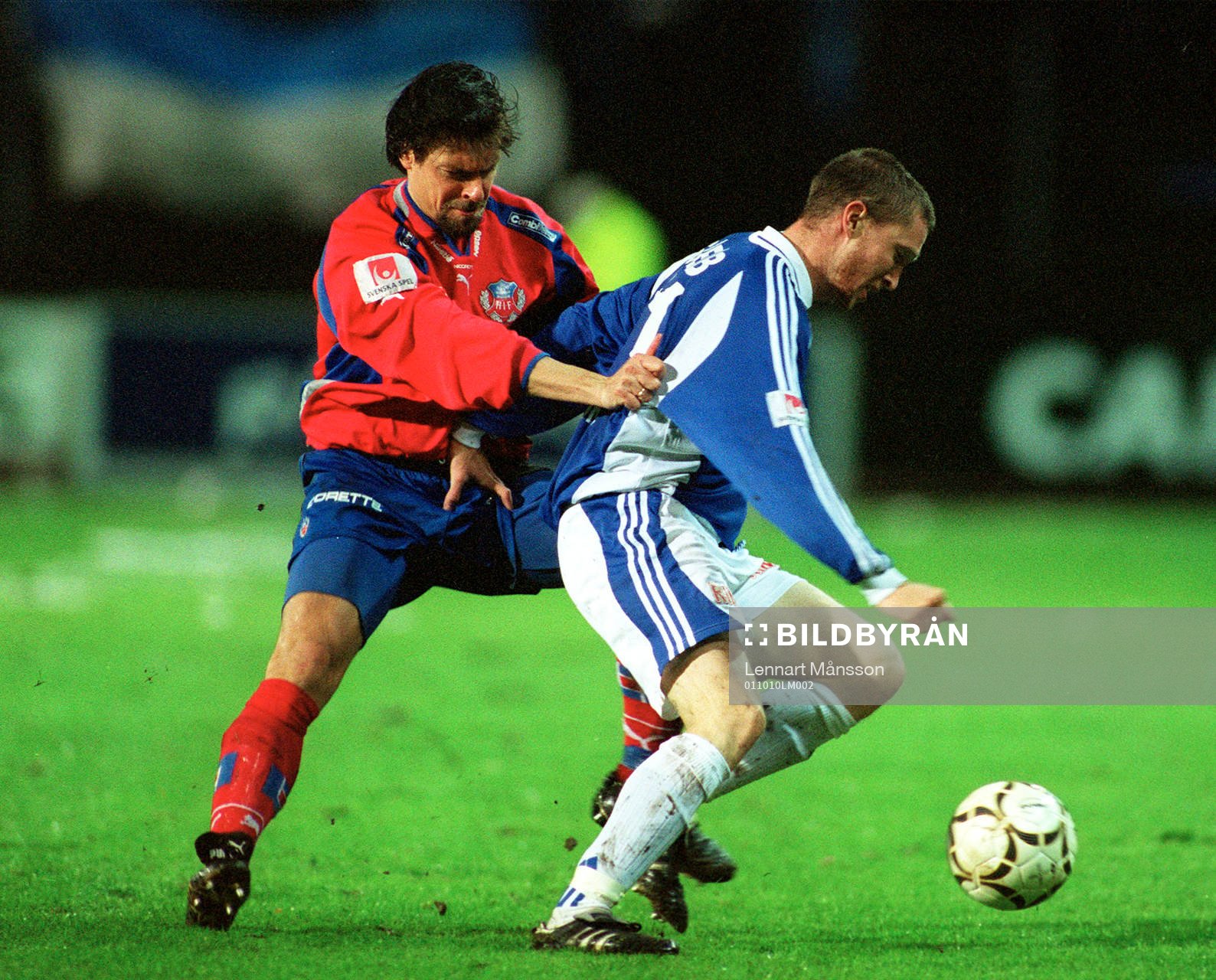 Lars Backerud, Helsingborg och Michael Nilsson, Halmstad