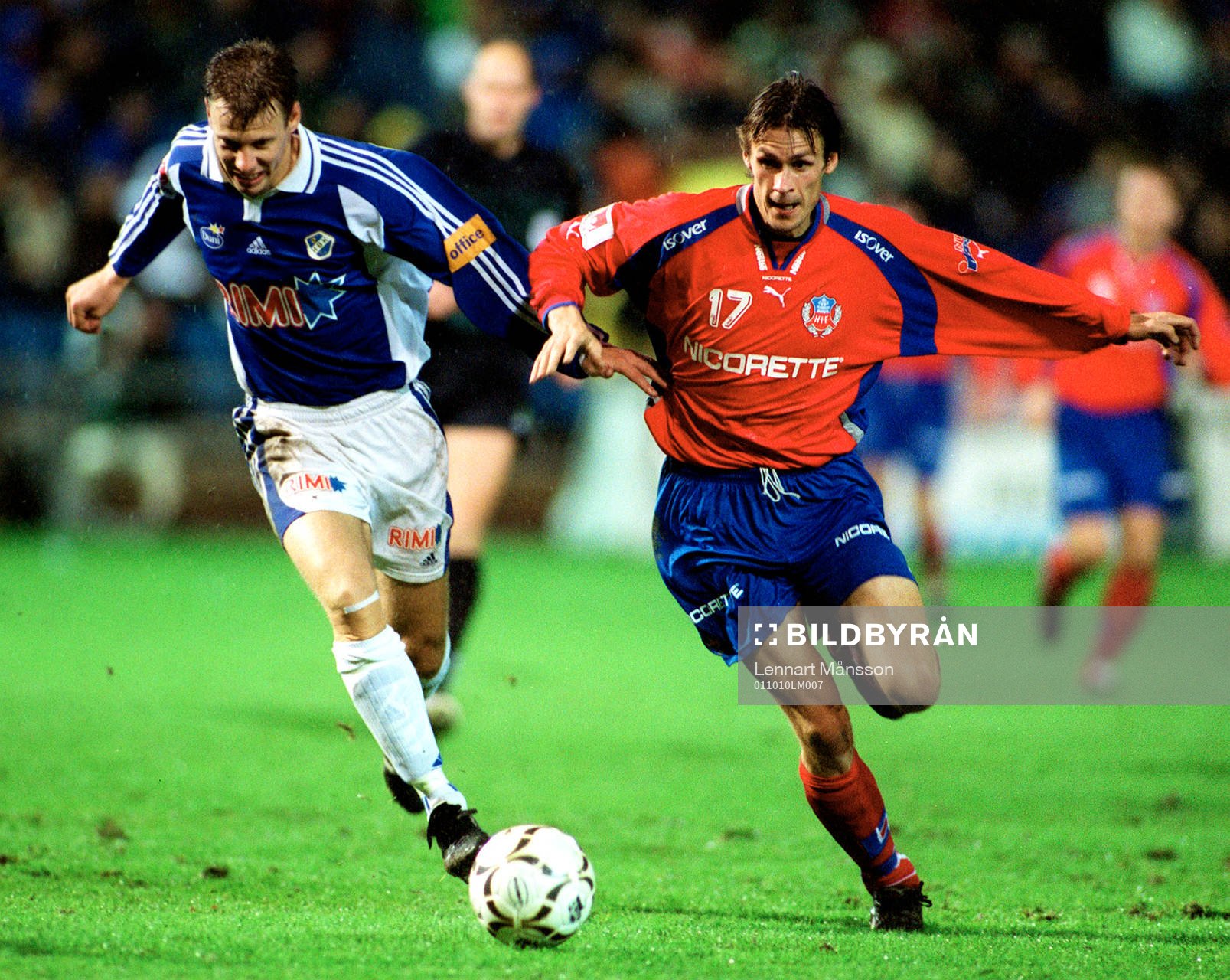 Michael Hansson, Helsingborg och Joel Borstrand, Halmstad